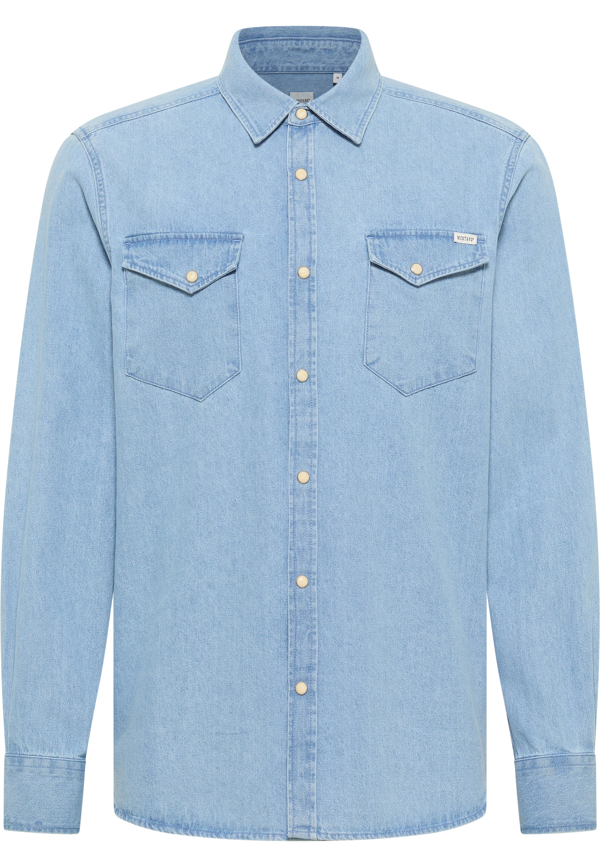 MUSTANG Langarmhemd »Herren Style Duver«