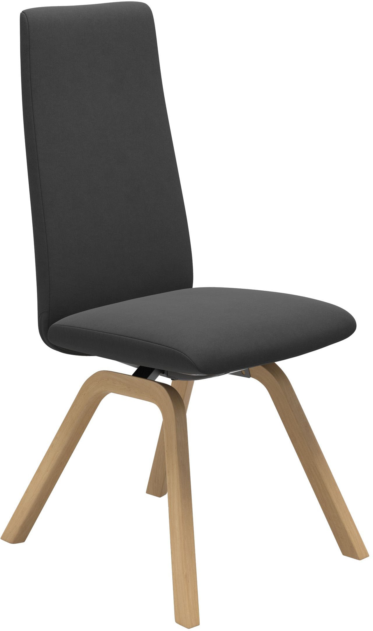 Stressless® Polsterstuhl »Laurel«, Microfaser DINAMICA, High Back, Größe M, mit schräggestellten Beinen in Eiche natur
