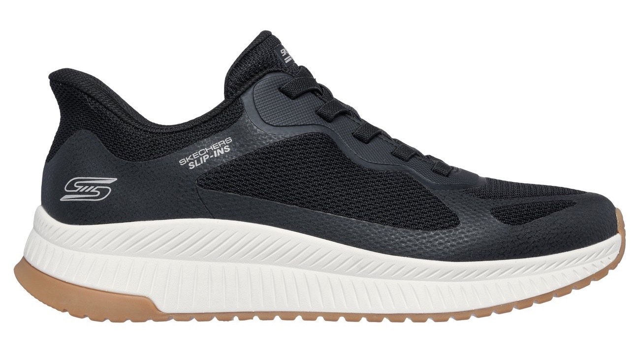 Skechers Slip-On Sneaker »BOBS SQUAD 4«, Trainingsschuh, Sneaker, Schnürschuh zum einfachen reinschlupfen