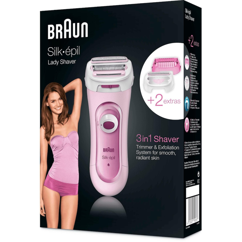 Braun Elektrorasierer »Silk-épil Lady Shaver 5-360 3-in-1«