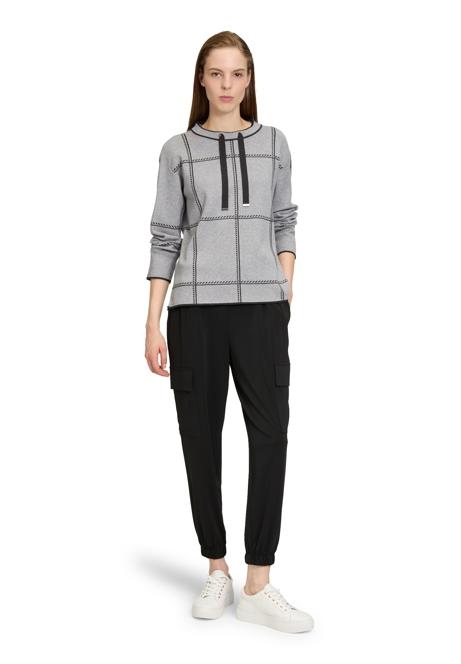 Betty Barclay Strickpullover »Strickpullover kariert«