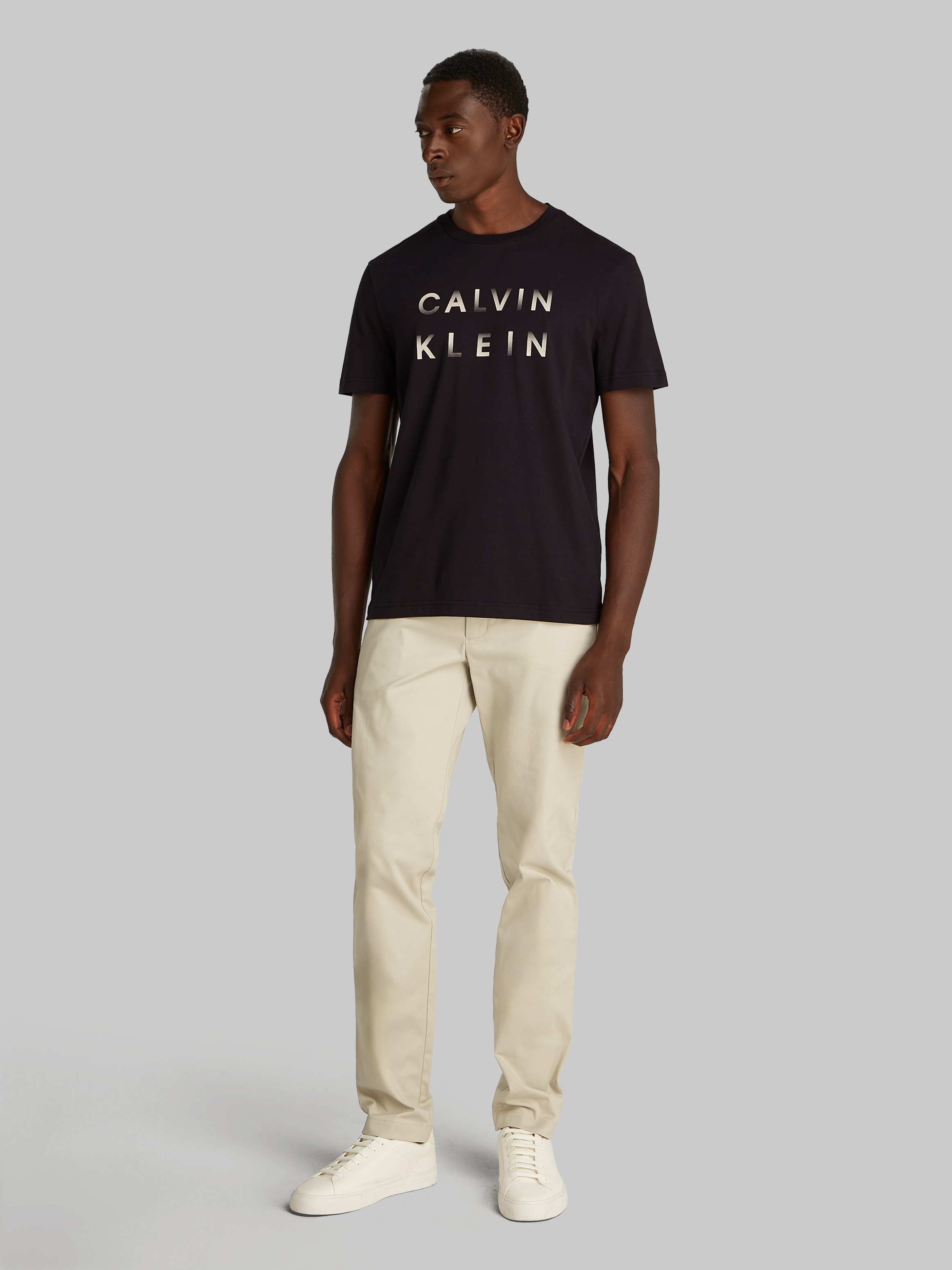 Calvin Klein T-Shirt »CP-ENLARGED LOGO T-SHIRT«, mit Logo auf der Brust