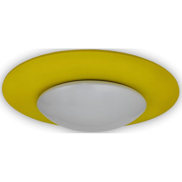 niermann Deckenleuchte »Deckenschale Saturn, Sonnengelb«, 1  flammig-flammig, E27 Fassung für einfachen Leuchtmittelwechsel online  kaufen | mit 3 Jahren XXL Garantie