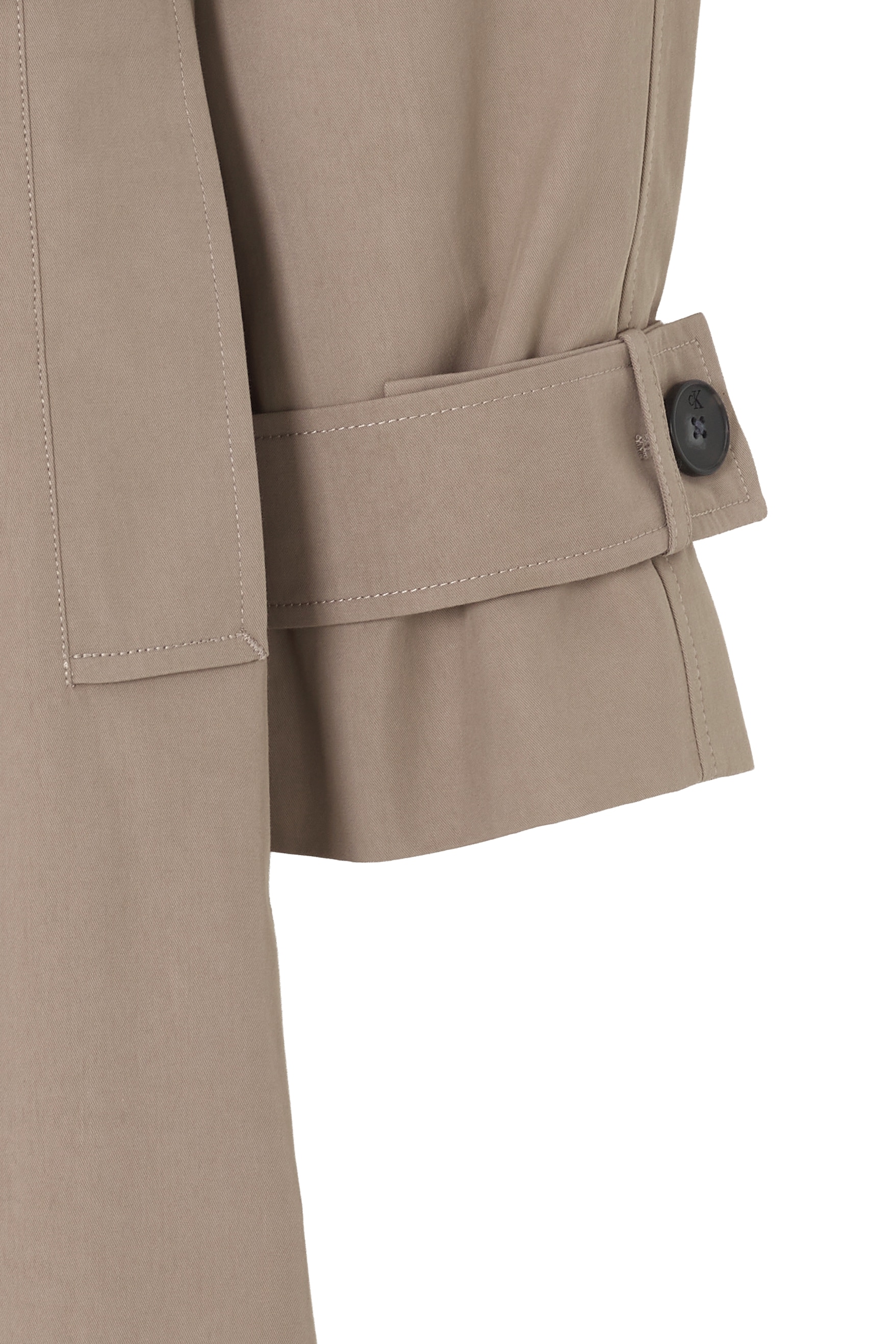 Calvin Klein Jeans Trenchcoat »TRENCH COAT«, mit Eingrifftaschen, mitLogopatch