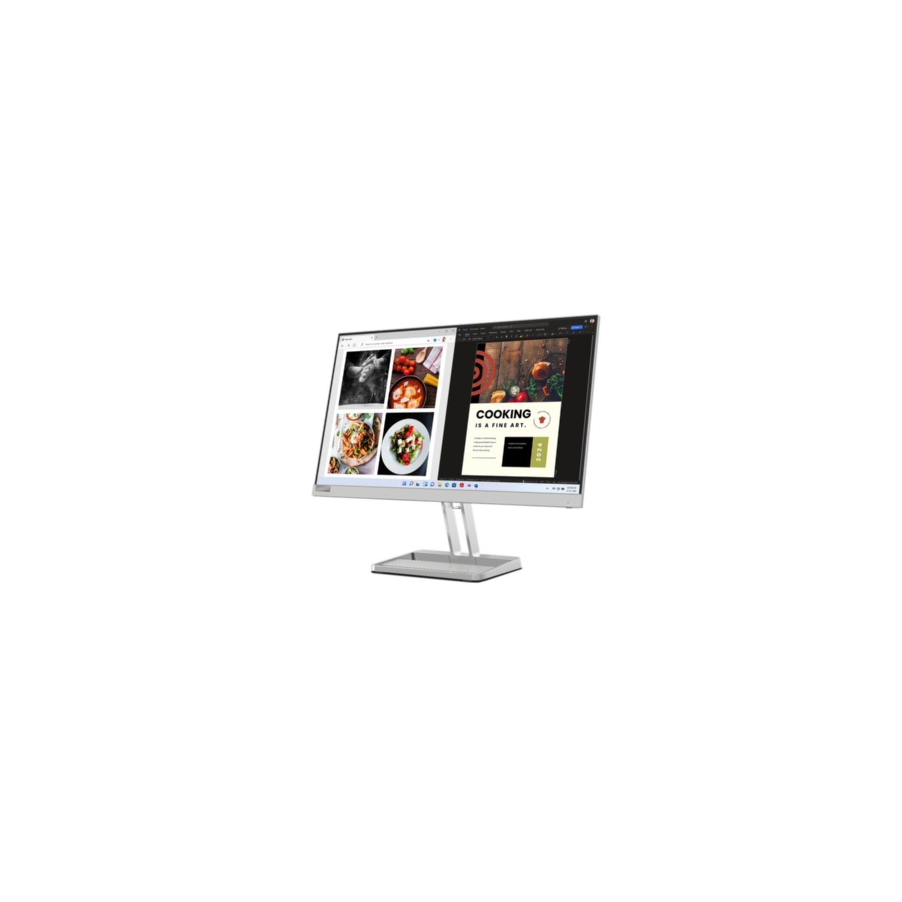 Lenovo LED-Monitor »L24i-40(F23238FL0)«, 61 cm/24 Zoll, 1920 x 1080 px, Full HD, 4 ms-6 ms Reaktionszeit, 100 Hz