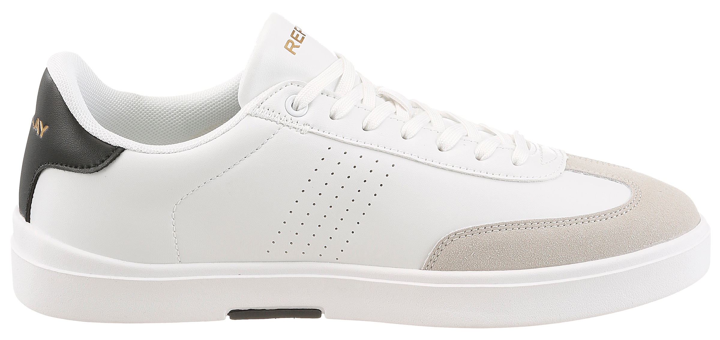 Replay Sneaker  Halbschuh, Schnürschuh, Freizeitsneaker mit gepolstertem Schaftrand