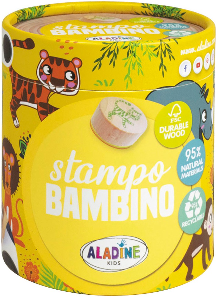 Kreativset »Baby Stempel, Bambino Savanne ECO«