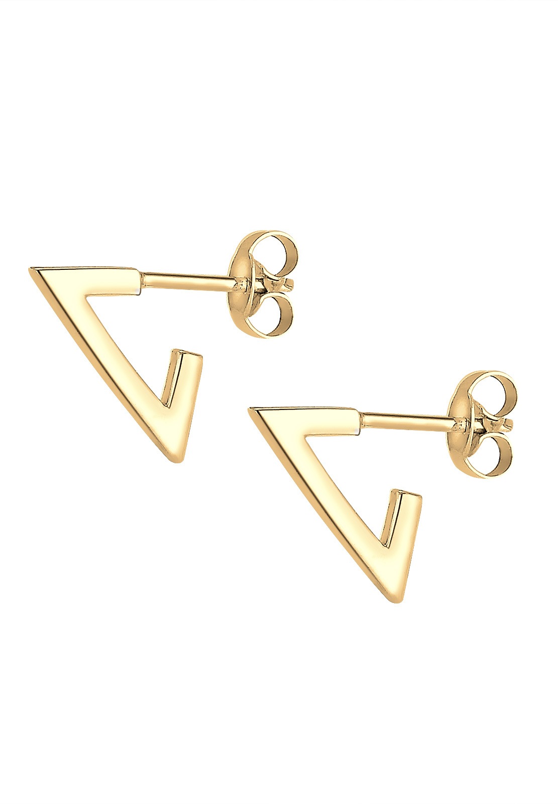 Elli Paar Ohrstecker »Ohrringe Basic Geo Creole Dreieck 925 Sterling Silber«