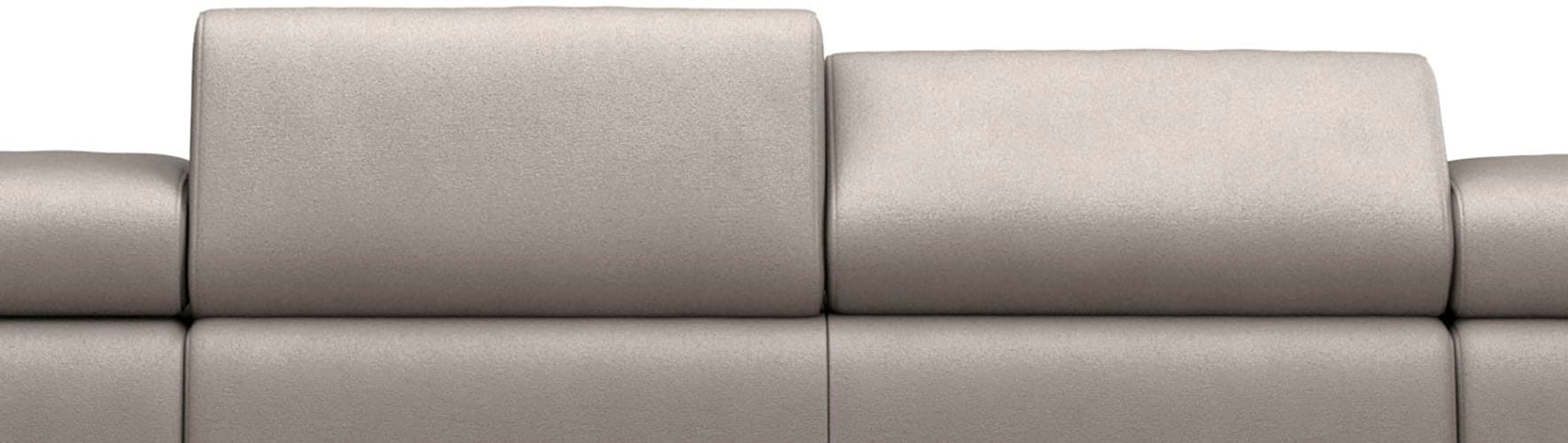 COTTA Wohnlandschaft »Sammy U-Form«, mit Kopfteilverstellung, optional mit Bettfunktion und Bettkasten