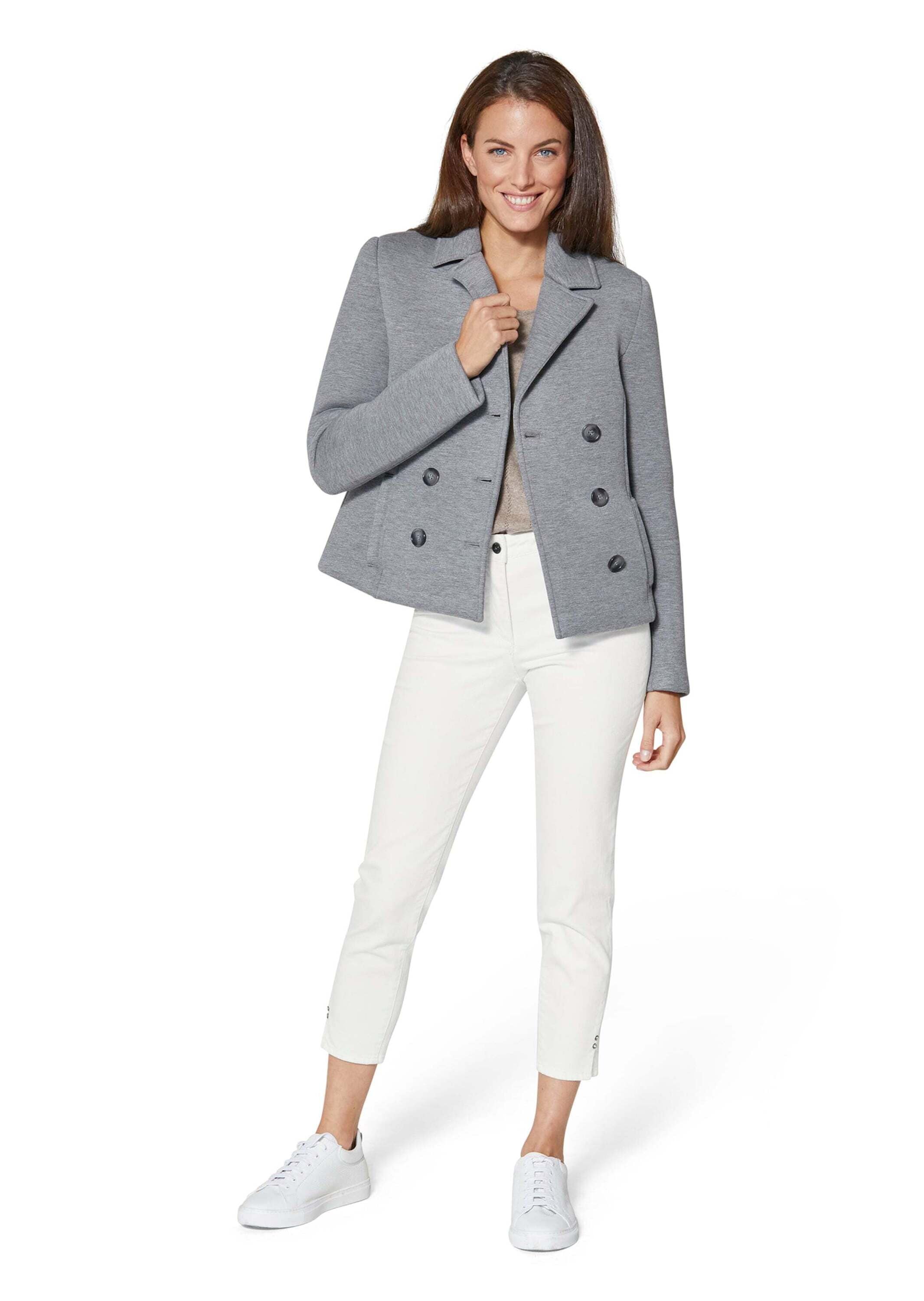 MADELEINE Regular-fit-Jeans »7/8 Jeans Schlanke 7/8-Jeans mit Strass-Dekoration«