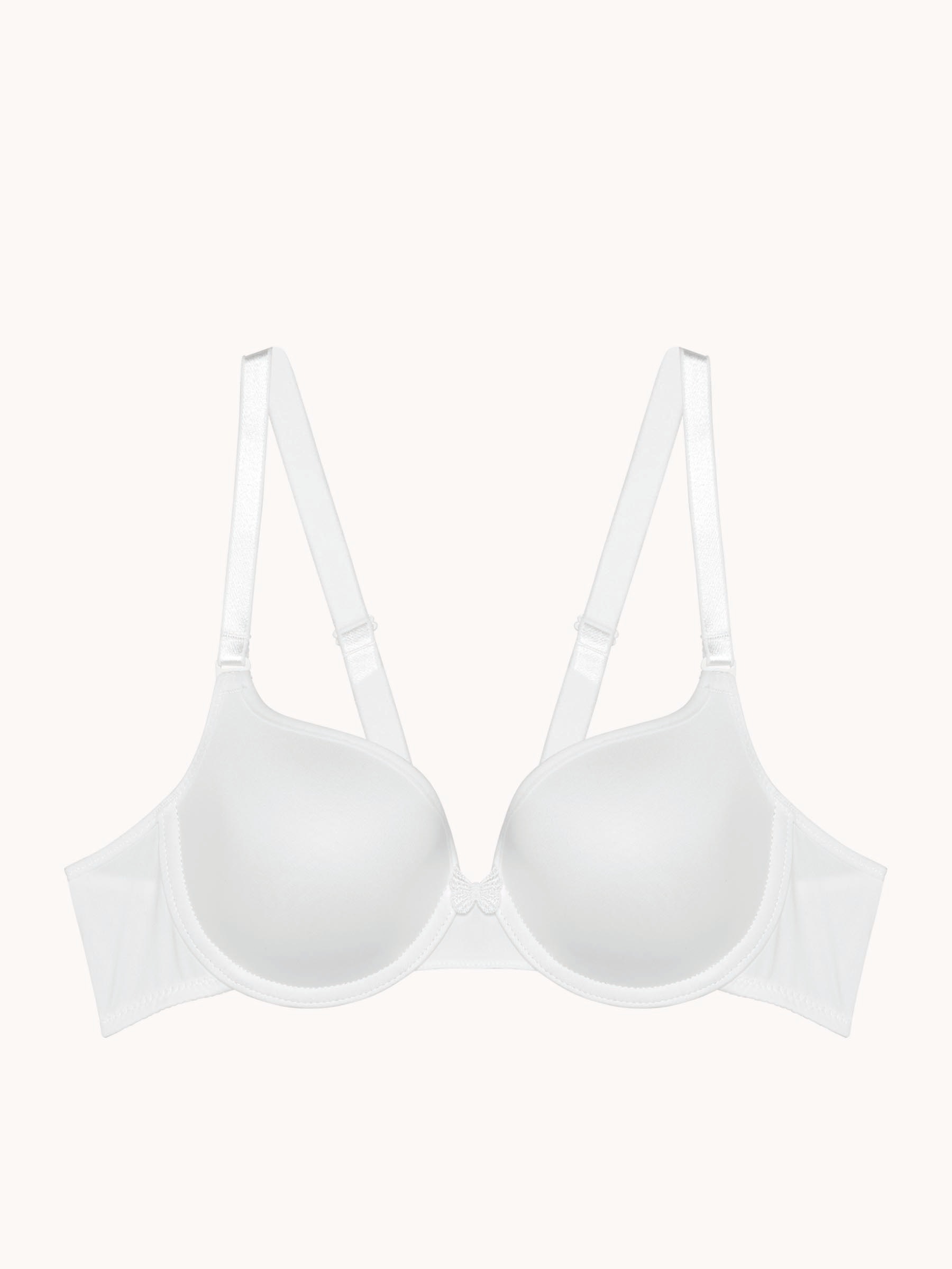 PASSIONATA Halbschalen-BH »MISS JOY« mit Multiway-Trägern, Mikrofaser, Schmetterlingsmotiv vorn