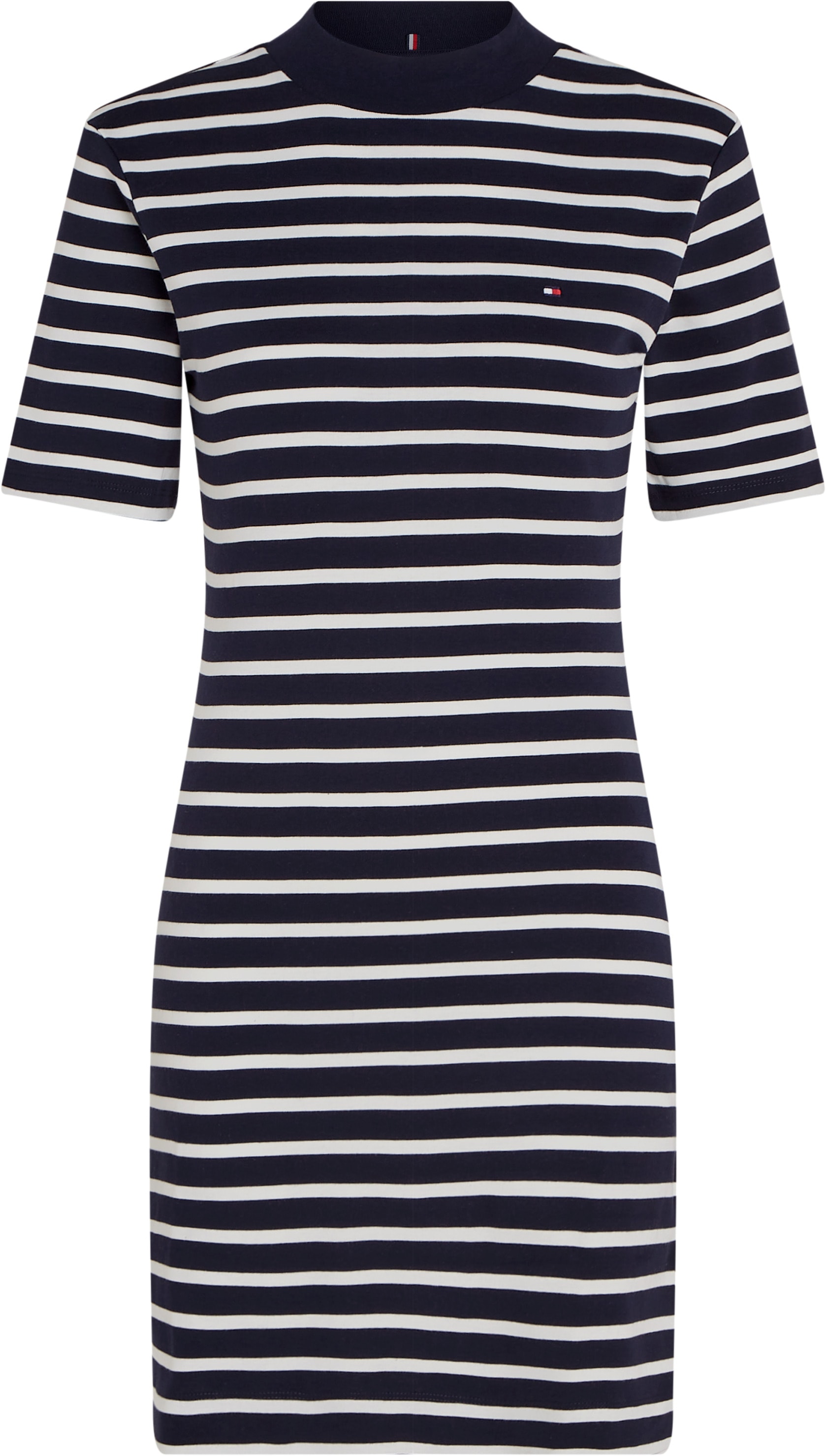 Tommy Hilfiger Shirtkleid »SLIM CODY MOCK-NK DRESS«, mit Mock-neck