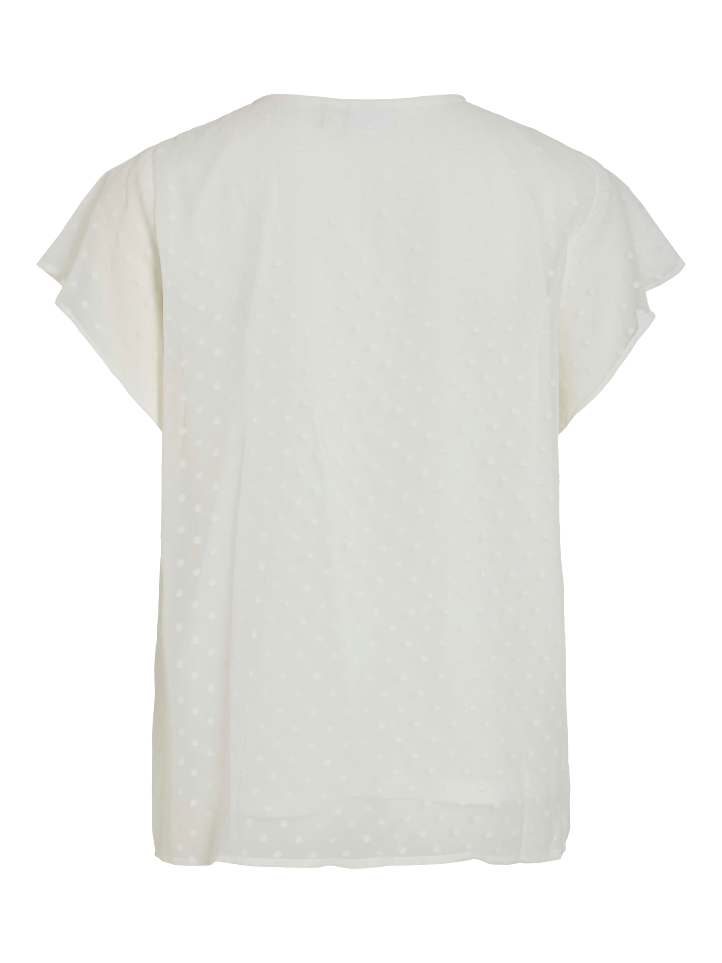 Vila Kurzarmshirt »VIEDEE C/S V-NECK TOP - NOOS«
