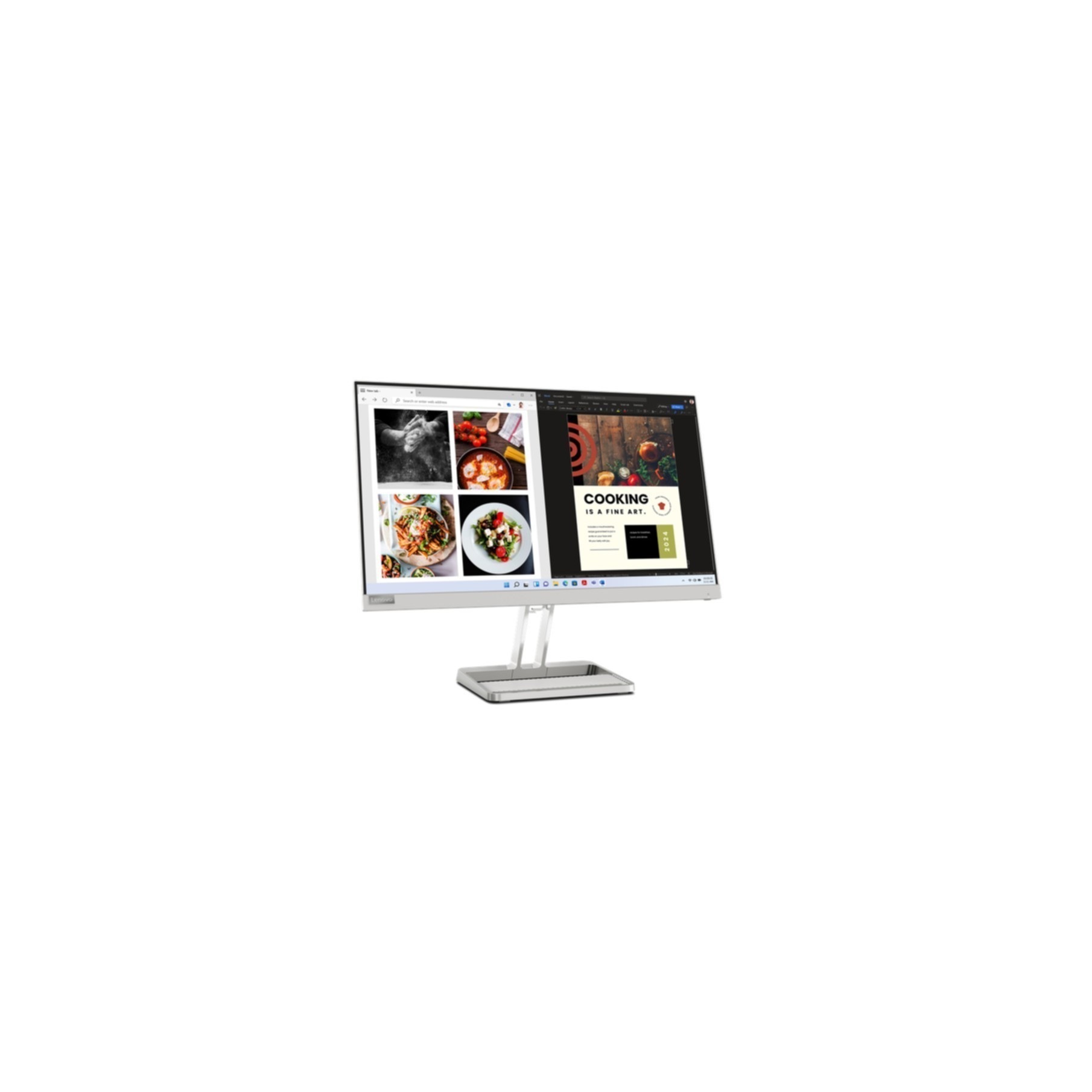 Lenovo LED-Monitor »L24i-40(F23238FL0)«, 61 cm/24 Zoll, 1920 x 1080 px, Full HD, 4 ms-6 ms Reaktionszeit, 100 Hz
