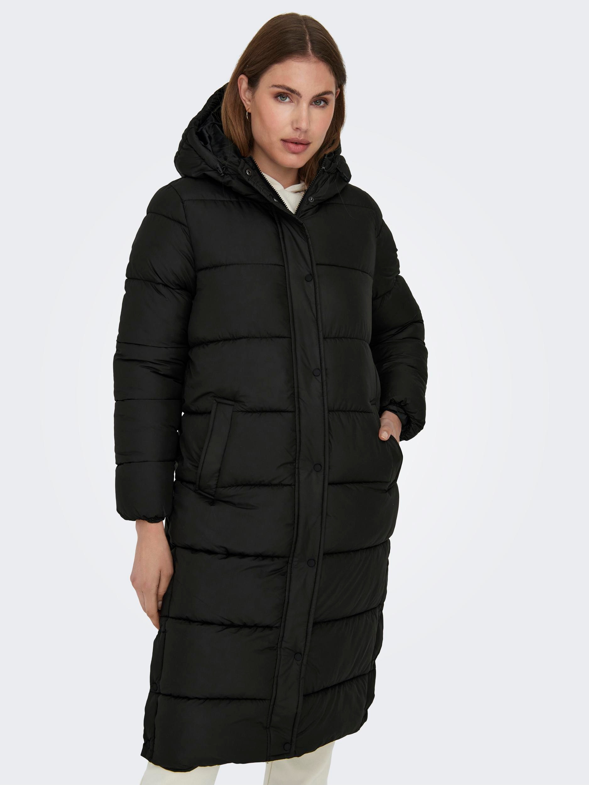 QUILTED Steppmantel bei »ONLCAMMIE ♕ CC ONLY LONG COAT OTW«