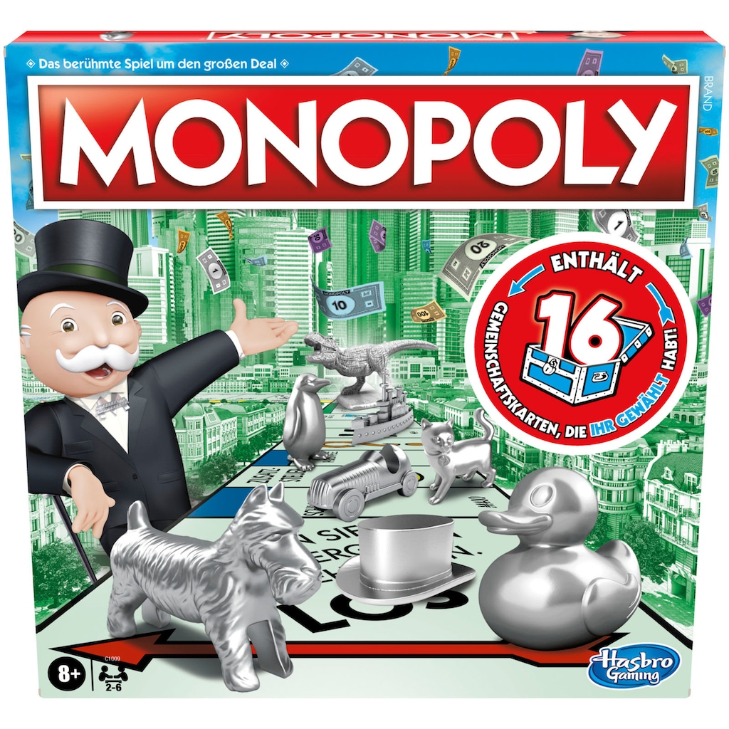 Hasbro Spiel »Monopoly Classic«, Made in Europe