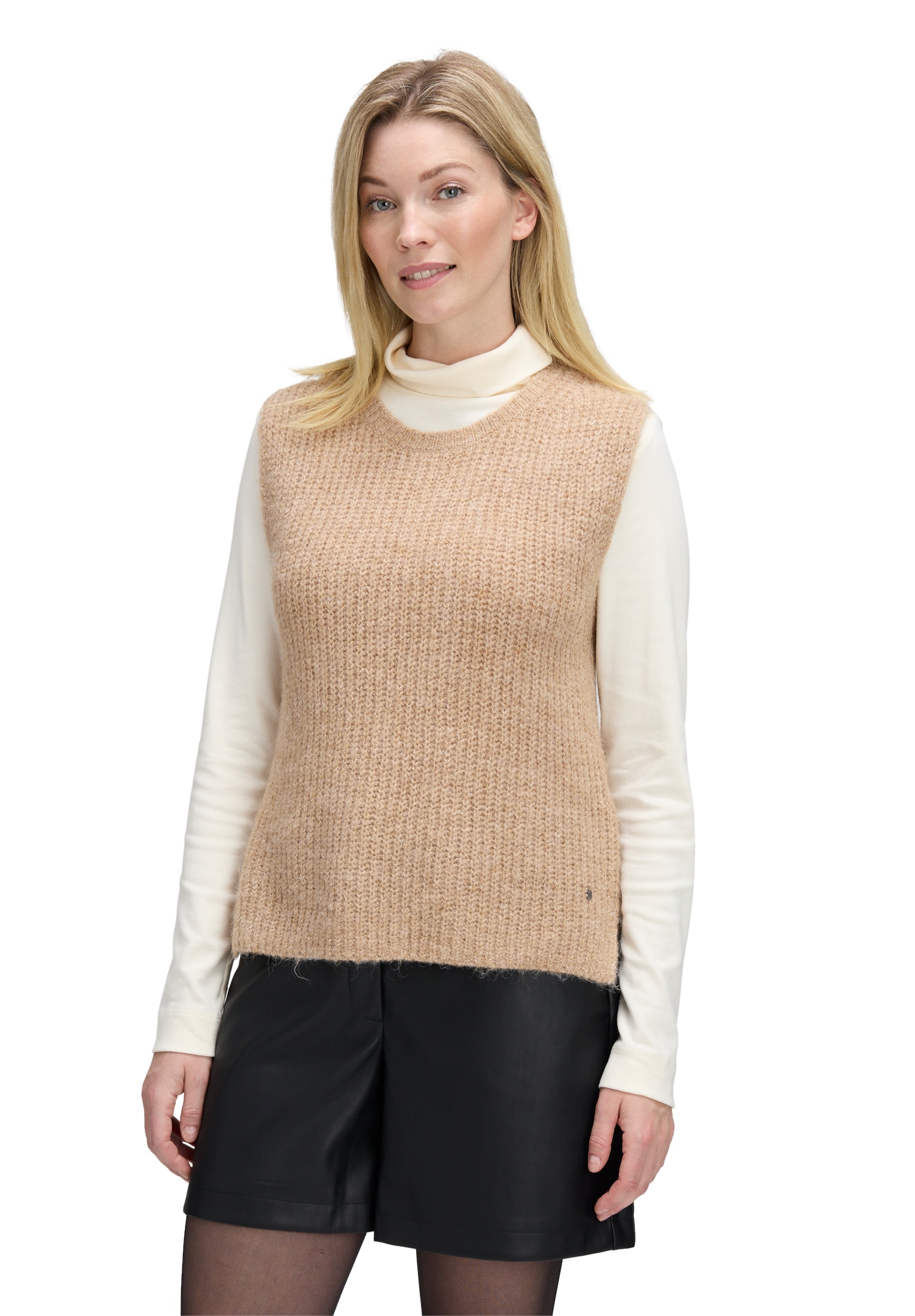 Betty&Co Strickpullover »Strickpullover ohne Arm«