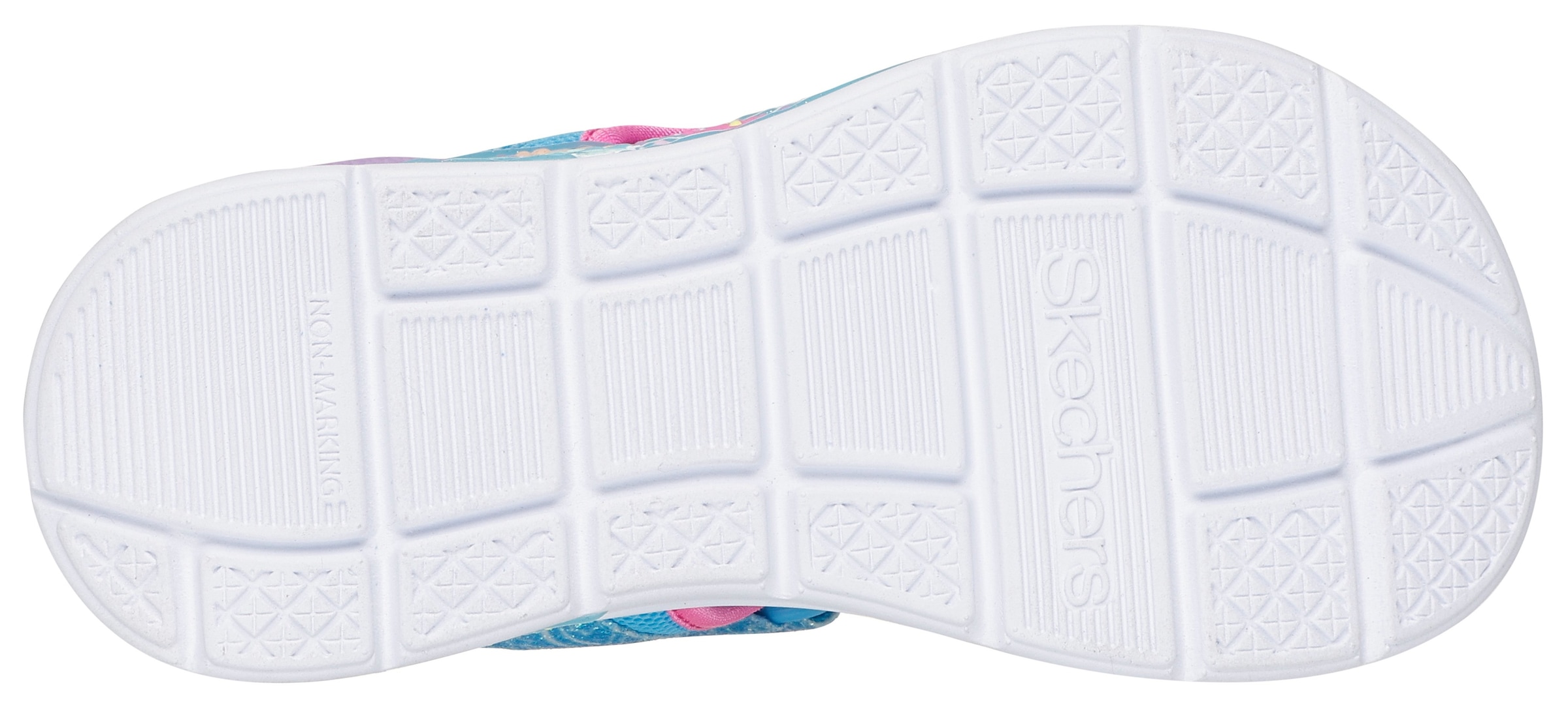 Skechers Sandale »MERMAID DREAMS SANDAL«, Blink,-Klettschuh, Meerjungfraudesign, Größenschablone zum Download