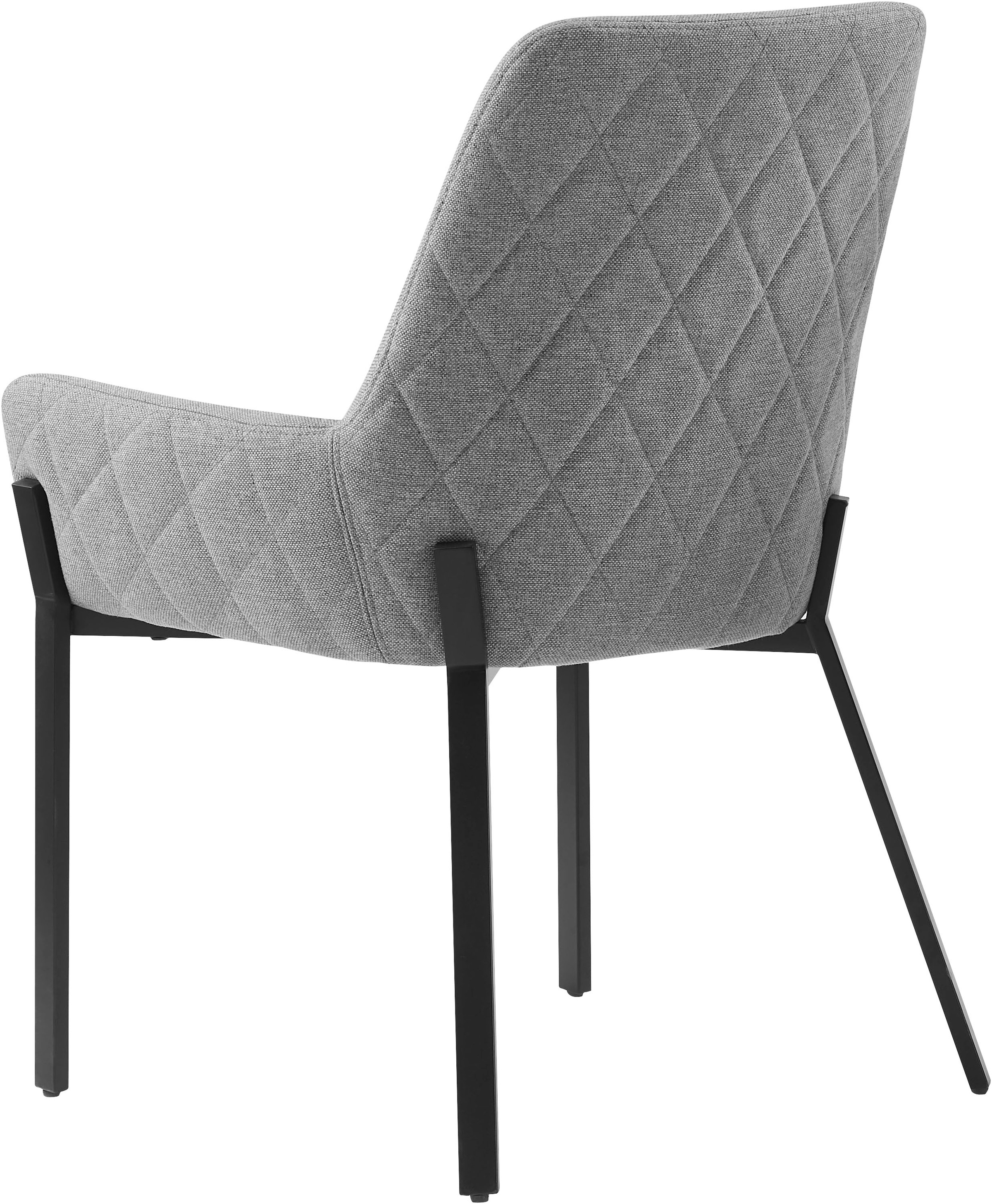 OTTO home Stuhl »Lome« () 1 Stk.mit pflegeleichtem Webstoff Bezug, Metallgestell, Sitzhöhe 49 cm