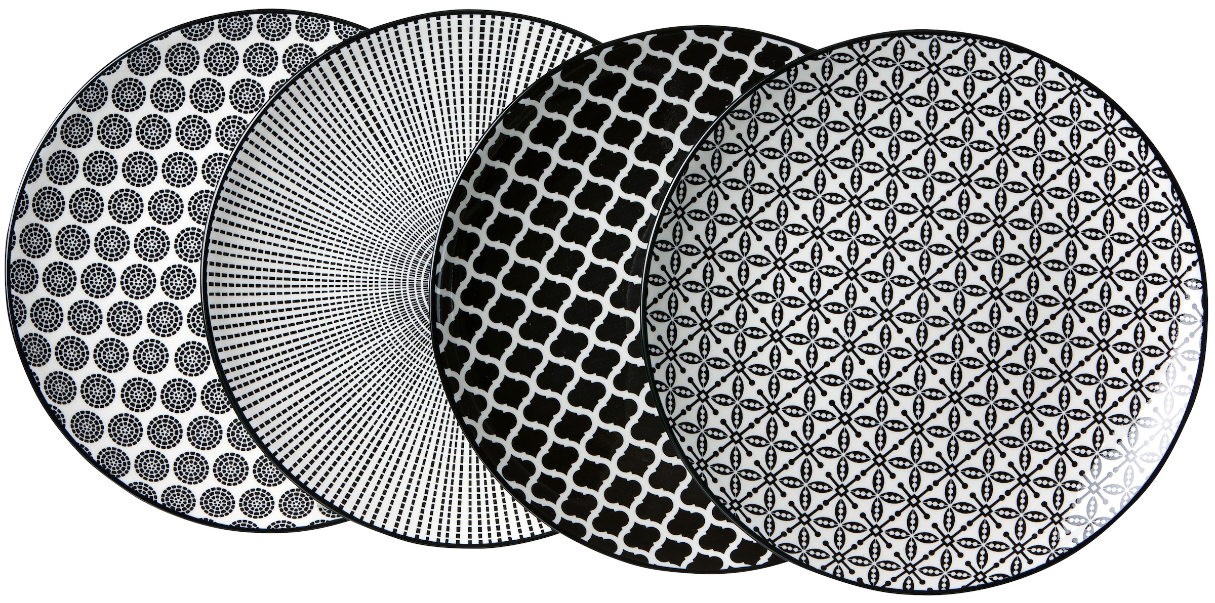 Ritzenhoff & Breker Dessertteller Takeo ø 21,5 cm 4er Set