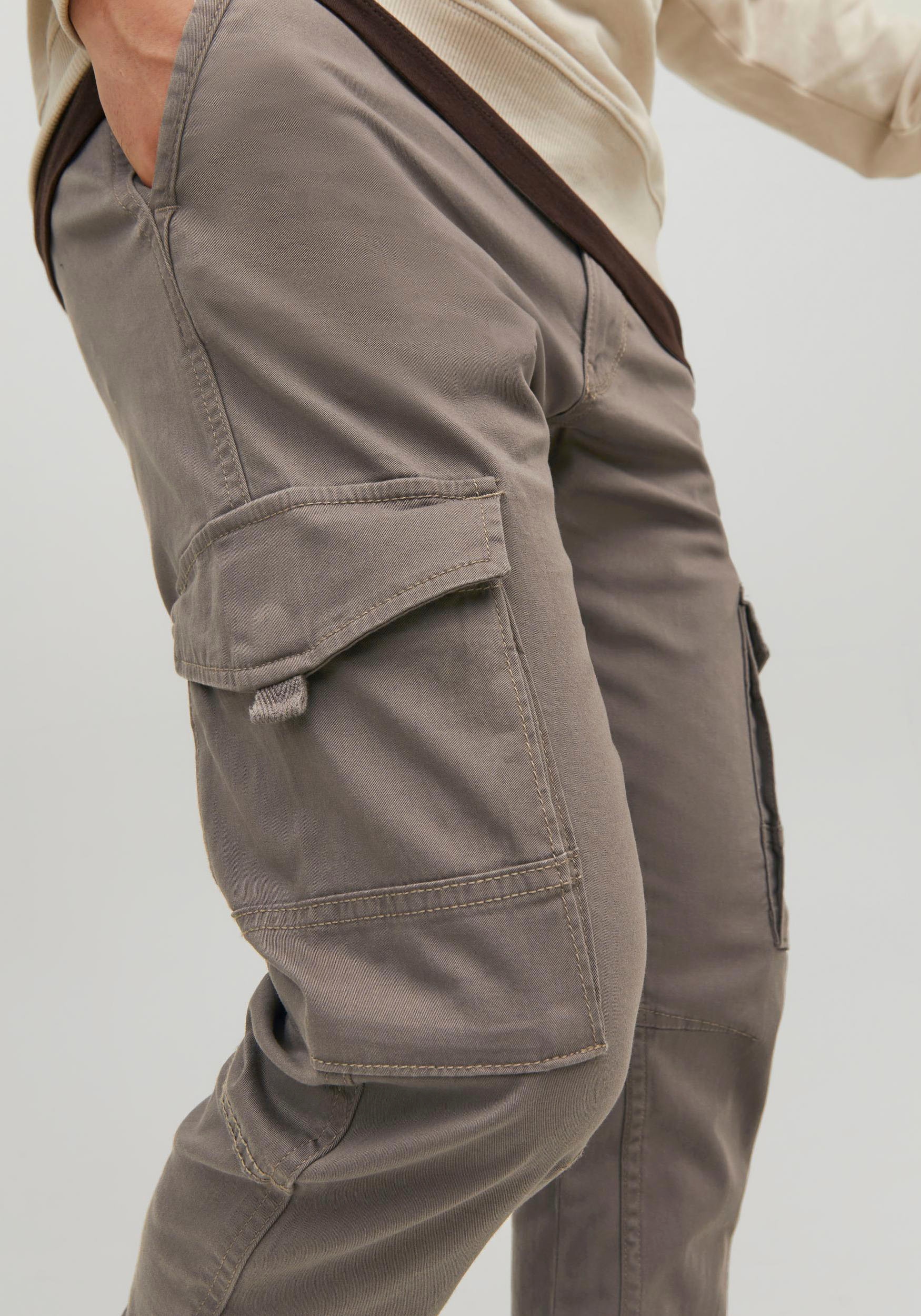 Jack & Jones Cargohose »JPSTPAUL JJFLAKE CARGO NOOS«  Baumwollmischung, regular fit