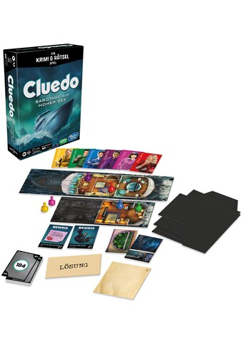 Hasbro Spiel »Cluedo Sabotage auf hoher See« kaufen