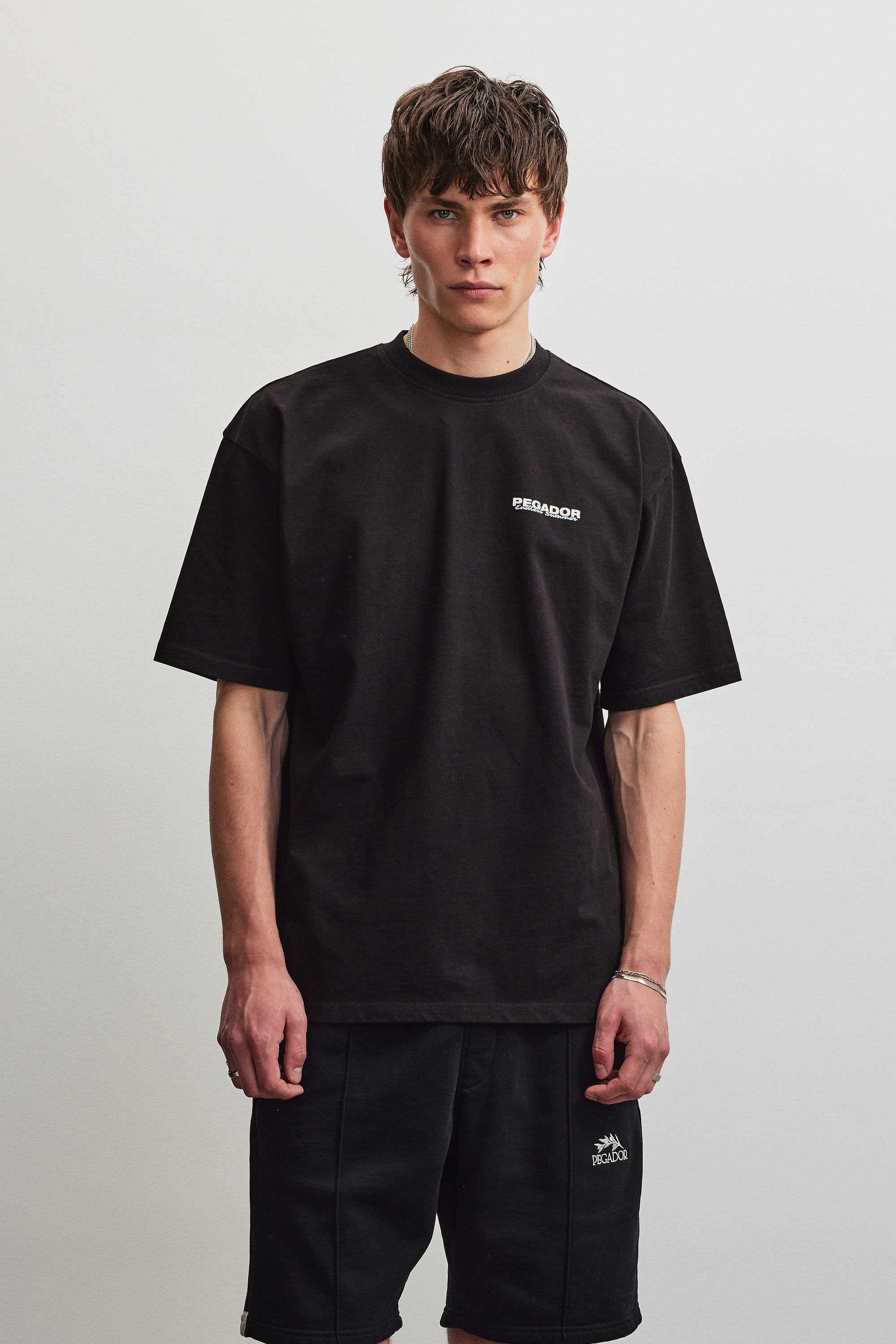PEGADOR Rundhalsshirt »TORRES OVERSIZED TEE«