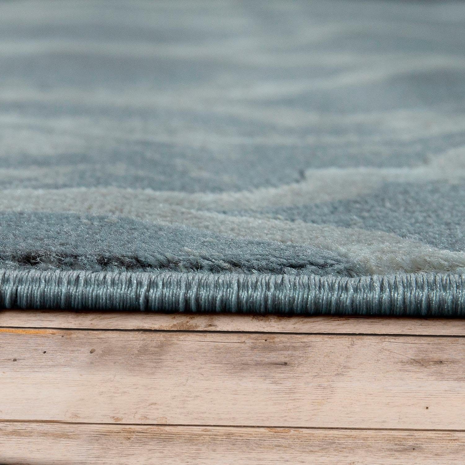 Paco Home Teppich »Victory 605« rechteckig 15 mm Höhe Kurzflor im Vintage-Design, Wohnzimmer