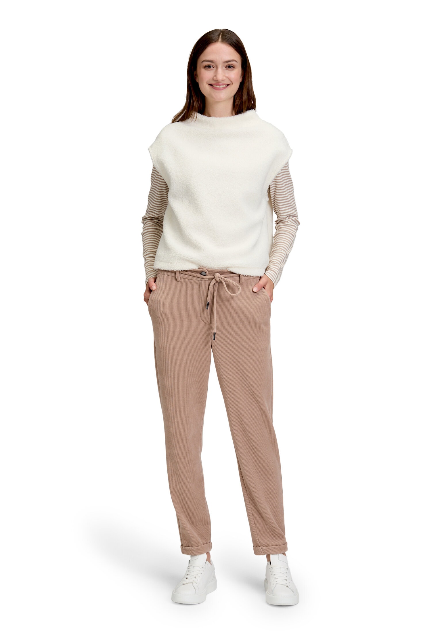 Betty&Co Shirttop »Sweatshirt mit Seitenschlitzen«