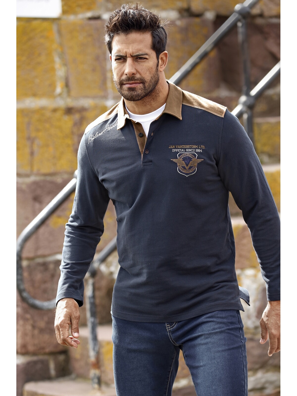 Jan Vanderstorm Sweatshirt »Sweatshirt BALDREK«

