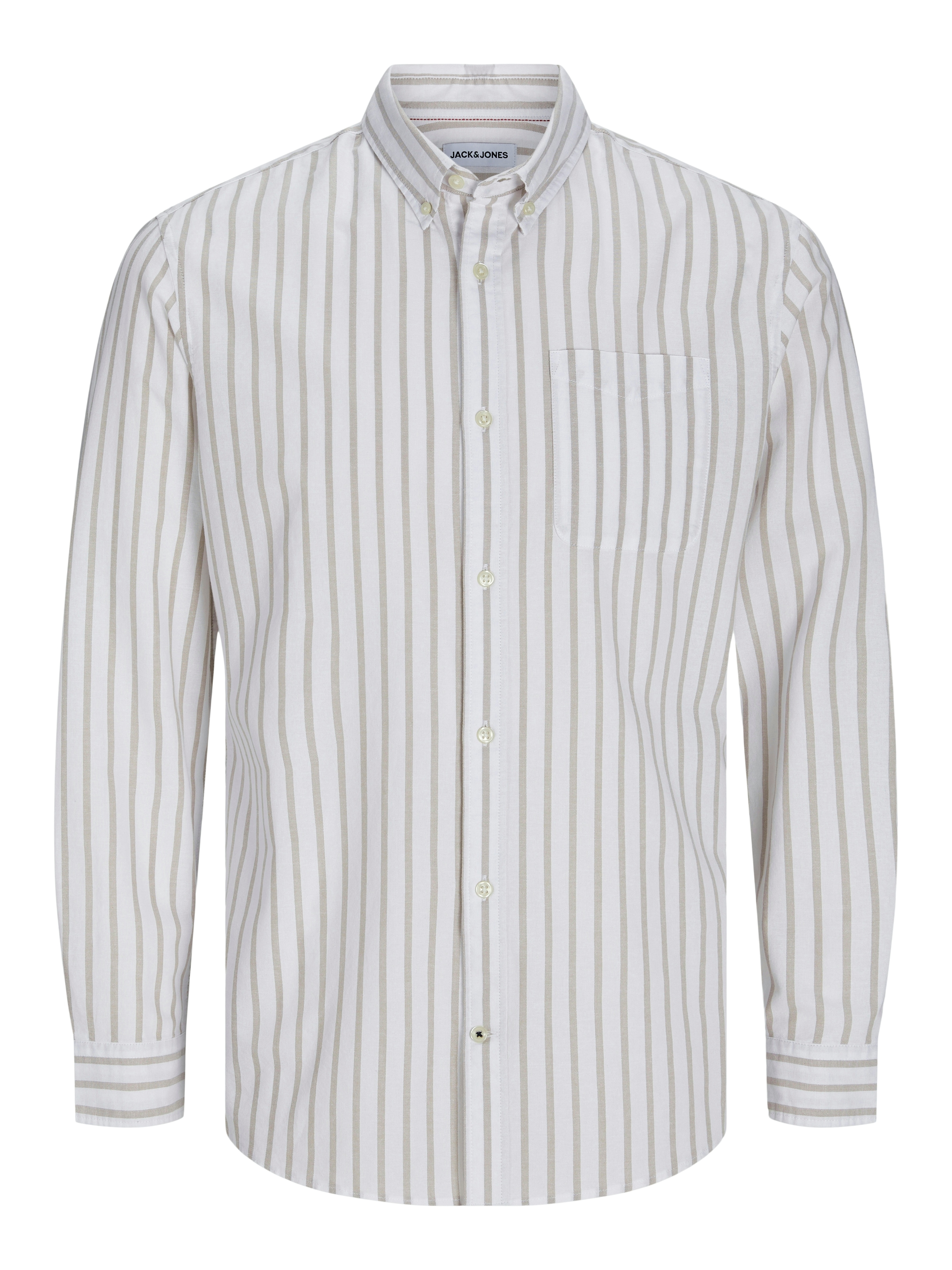 Jack & Jones PlusSize Langarmhemd »JJEOXFORD SHIRT L/S S21 NOOS PLS«, mit Brusttasche