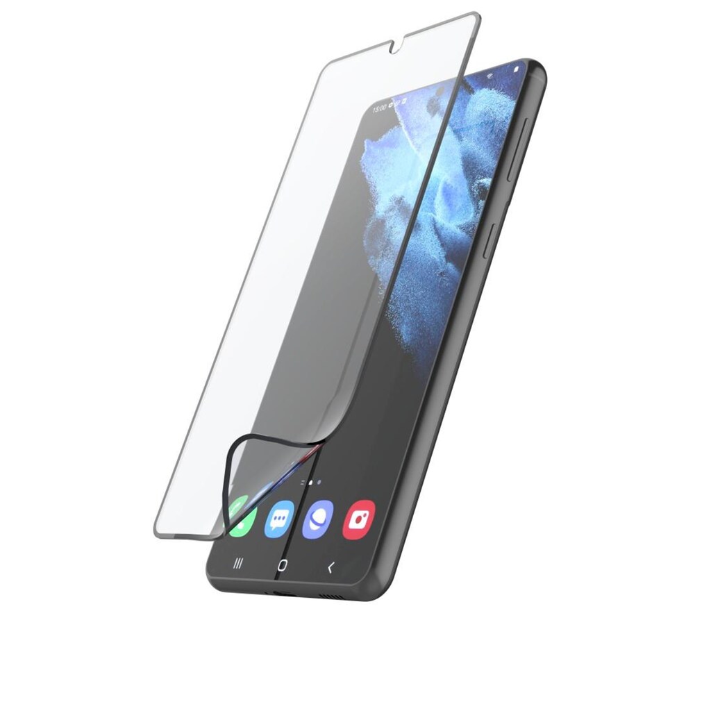 Hama Displayschutzglas »Displayschutz Glas Hiflex f. Samsung Galaxy S21+ Displayschutzglas«