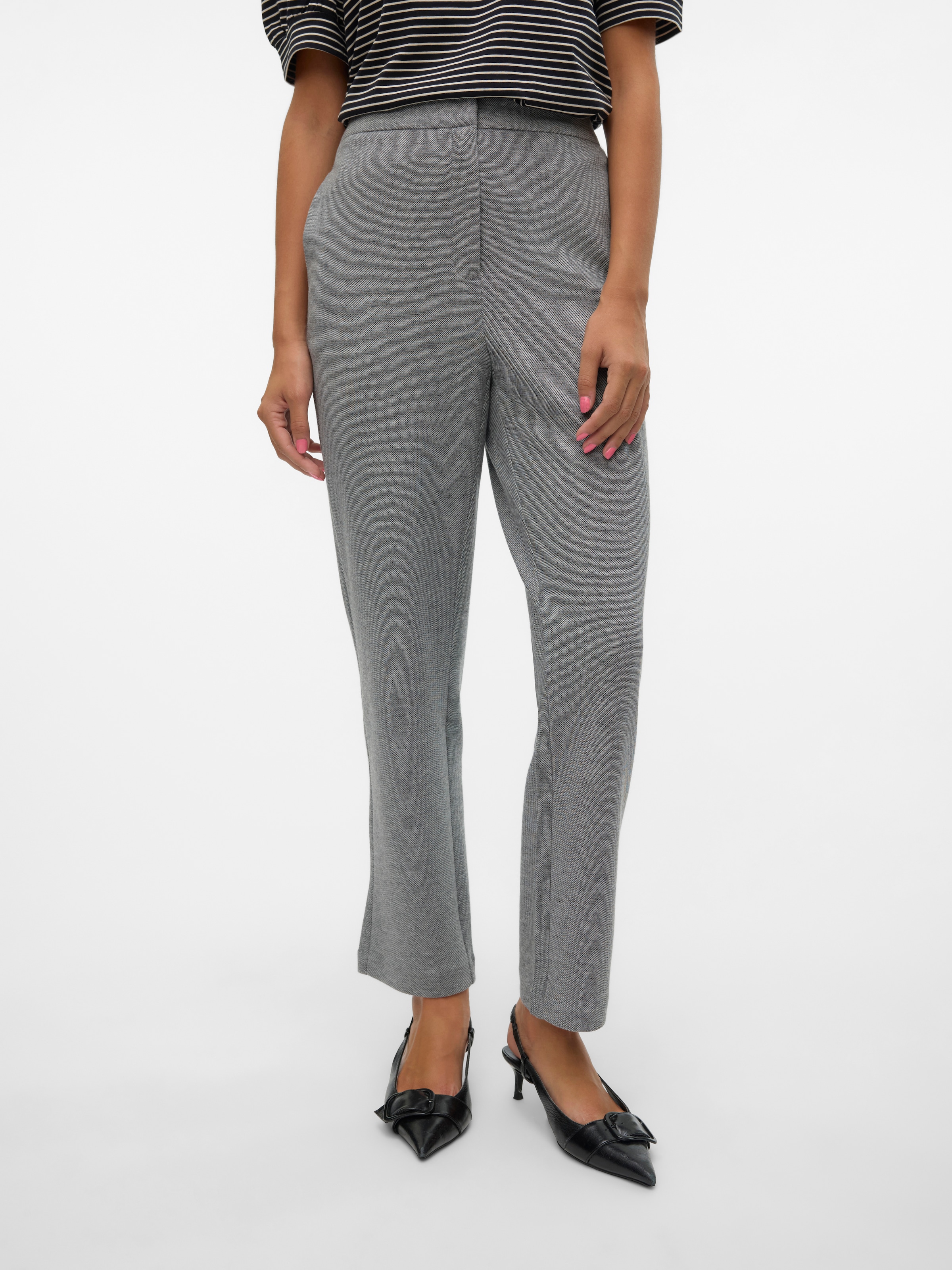 Vero Moda Jerseyhose »VMJULIA NW ANKEL PANTS JRS NOOS«