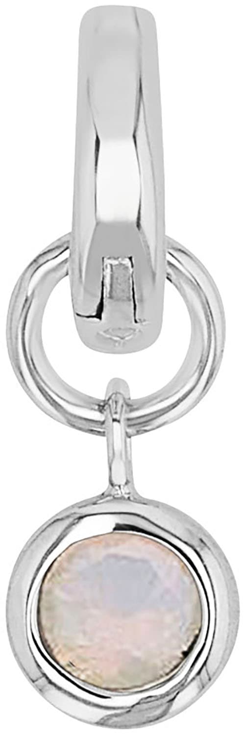 Amor Charm-Einhänger »Geburtsstein« mit Zirkonia (synth.) oder Stein (synth.)