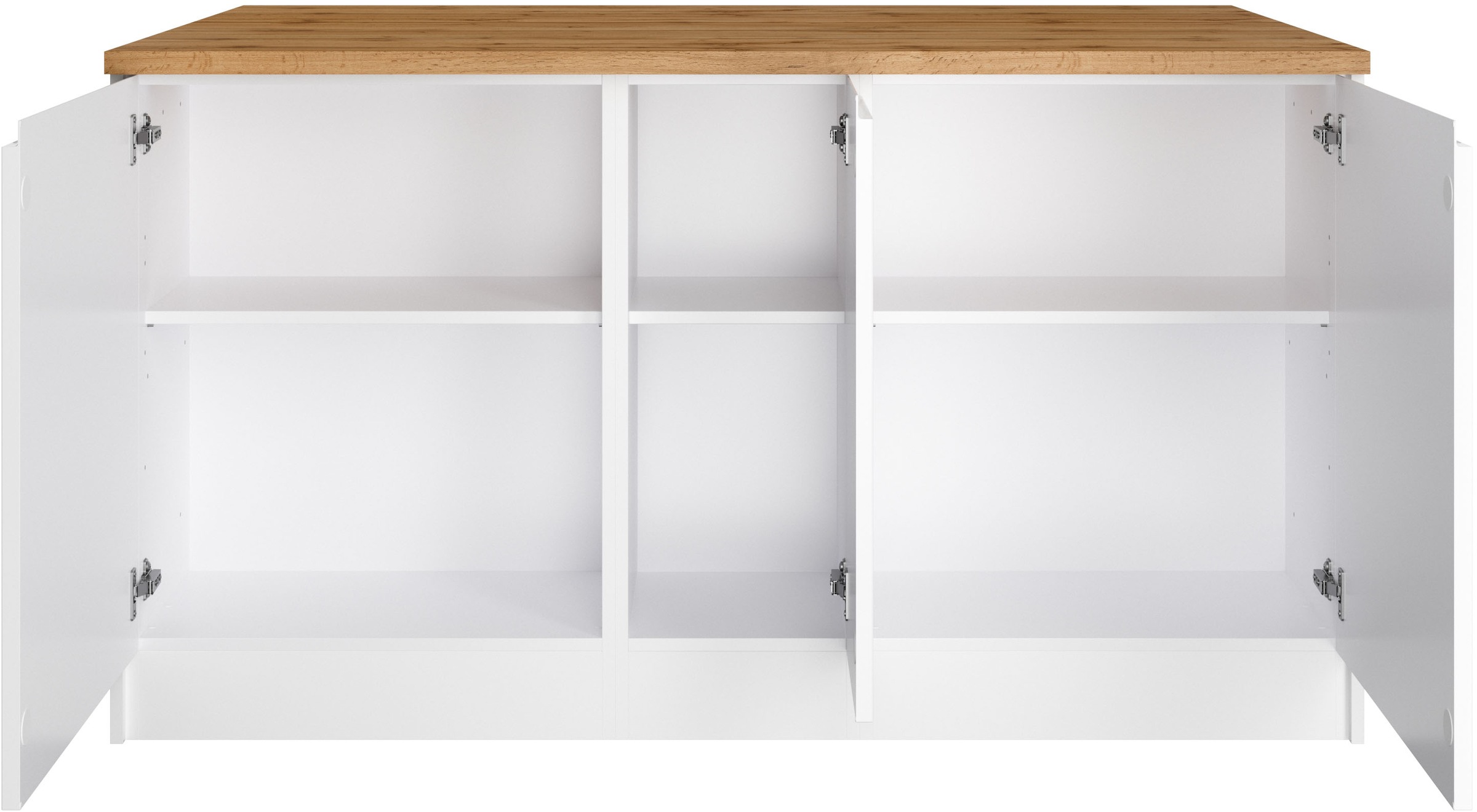 HELD MÖBEL Kücheninsel »Virginia«, Breite 153 cm, MDF-Fronten, Flaschenregal