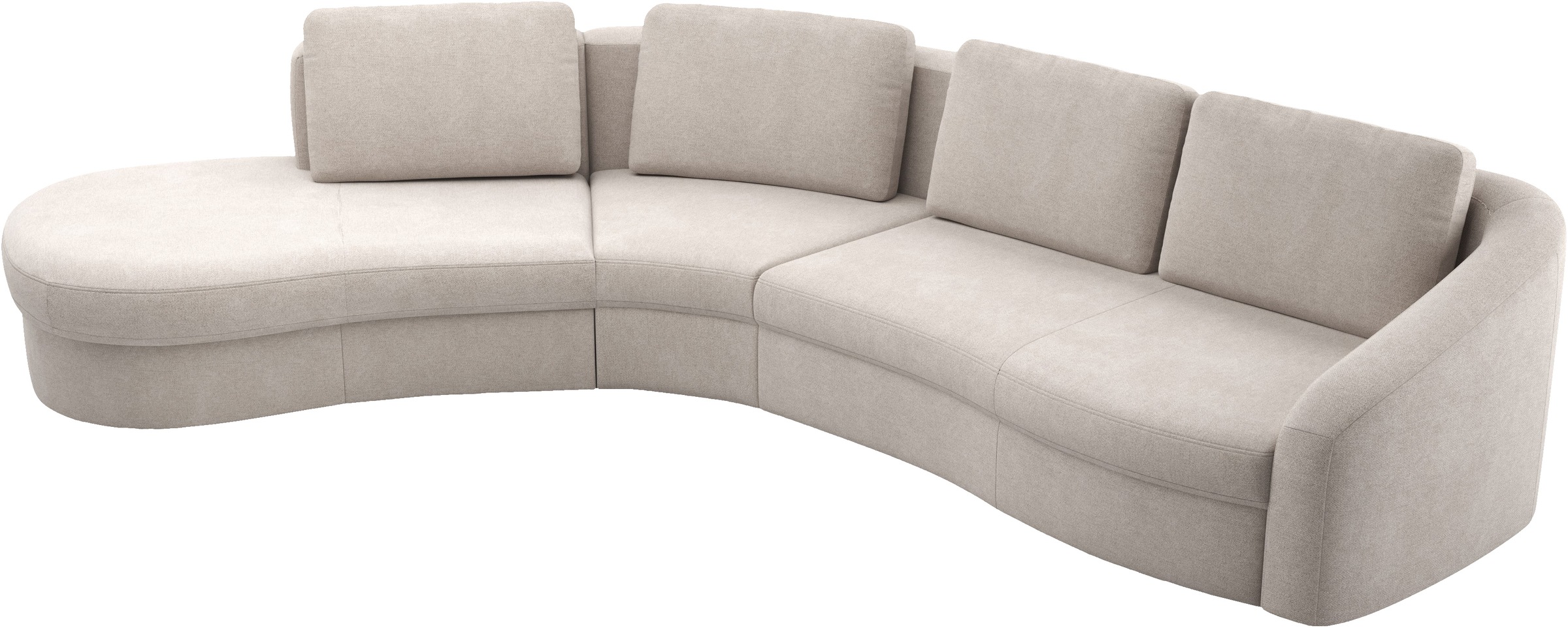 sit&more Ecksofa »Jazz L-Form«, In weiteren Größen erhältlich