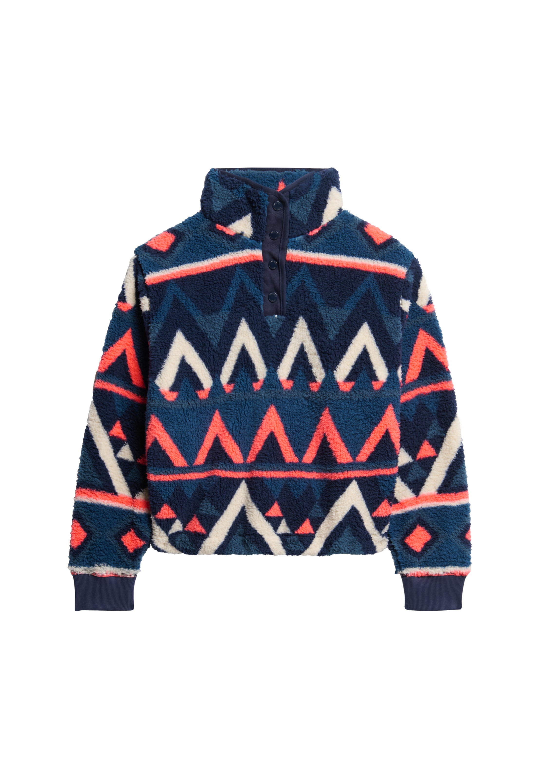 Superdry Fleecepullover »SUPER SOFT PRINTED HENLEY«
