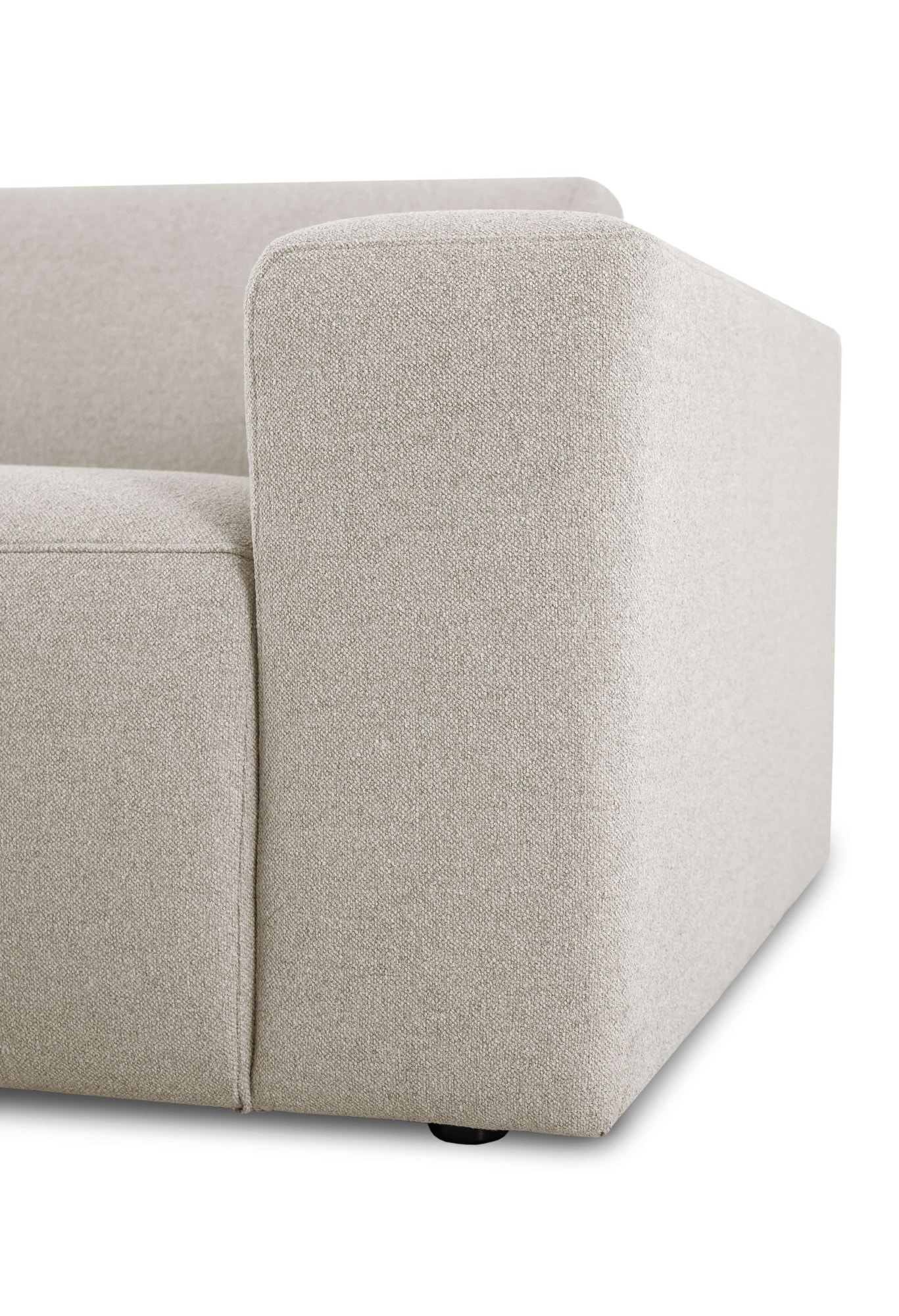 INOSIGN Ecksofa »Koa,228cm, L-Form, Modulsofa, Webstoff, Cord«, Designsofa, weicher Lounge-Sitzkomfort, Welleunterfederung, bodentief
