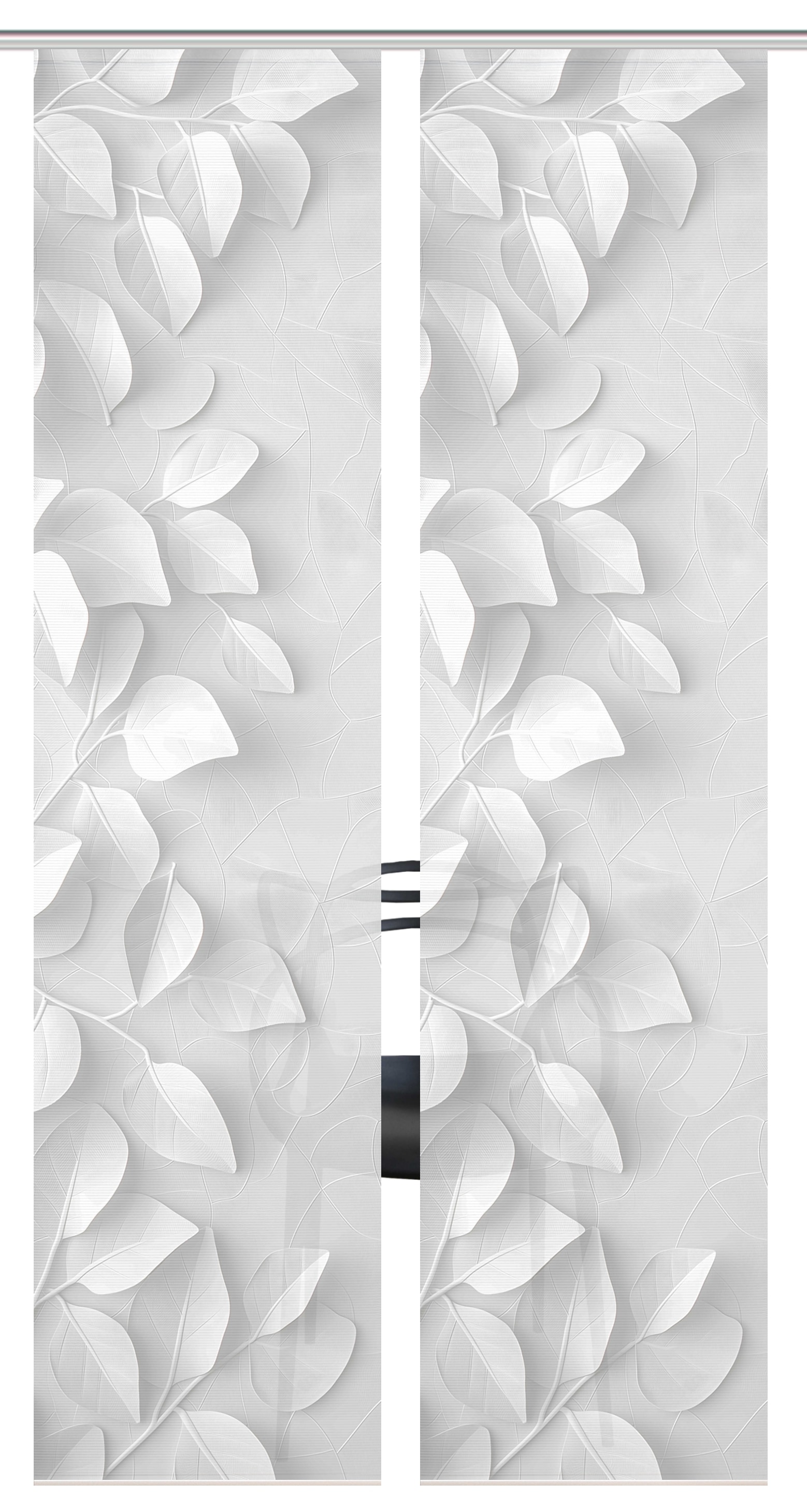 Vision S Schiebegardine »RIXA« Paneelwagen 2 Stk. tlg. Schiebevorhang,Bambusoptik,Digitaldruck,SET