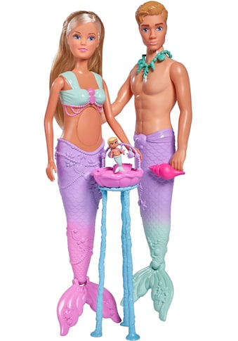 SIMBA Anziehpuppe »Steffi Love, Mermaid Family«, mit Kevin kaufen