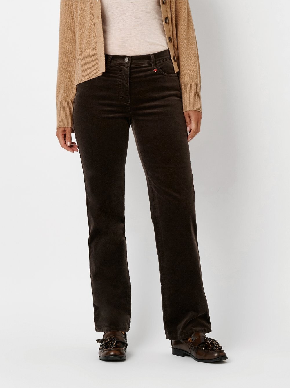Relaxed Relaxhose »Meine beste Freundin«  aus feinem Cord
