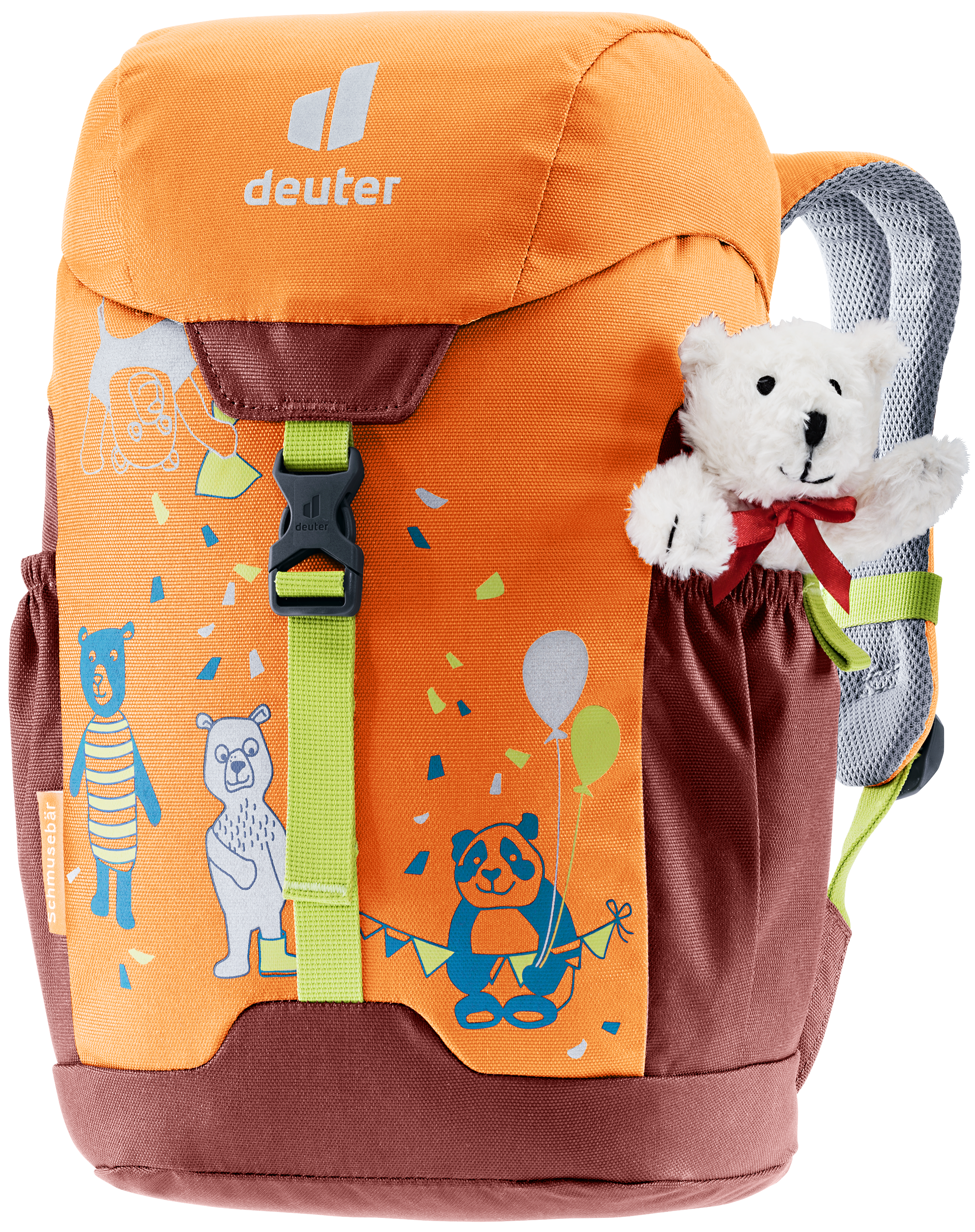 Kinderrucksack »SCHMUSEBÄR MIT TEDDY 8 L«, Reflektoren