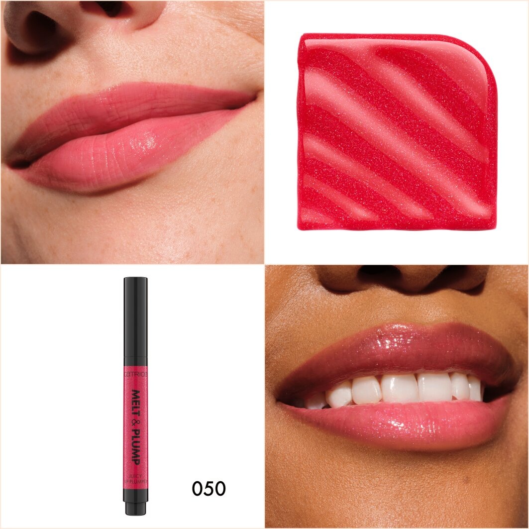 Catrice Lippenbalsam »Melt & Plump Juicy Lip Plumper« Sorgt für Glanz und Volumen, weiche Textur, kühlend durch Menthol.