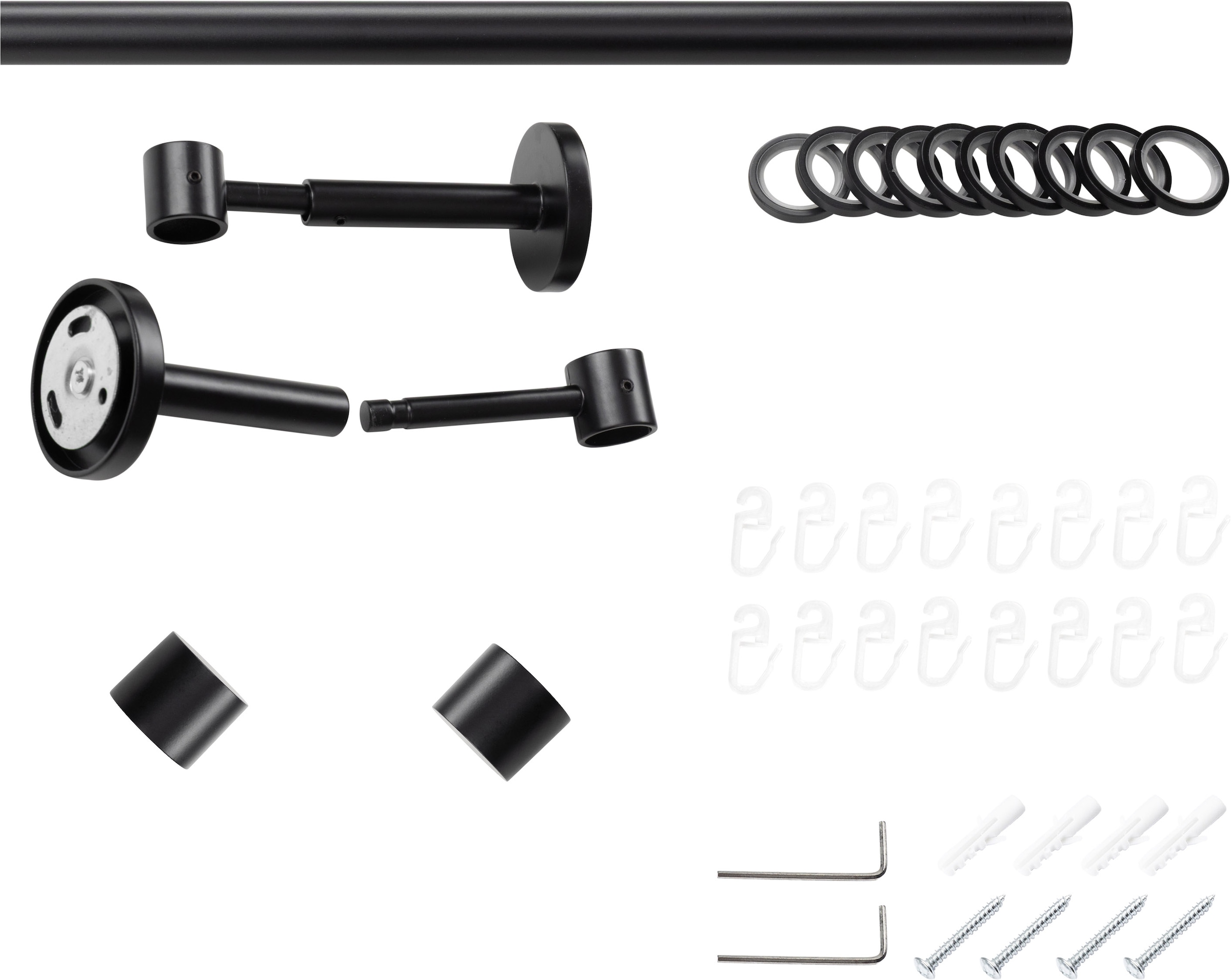 SN DECO GROUP Gardinenstange Ø 19 mm Fixmaß;kürzbar