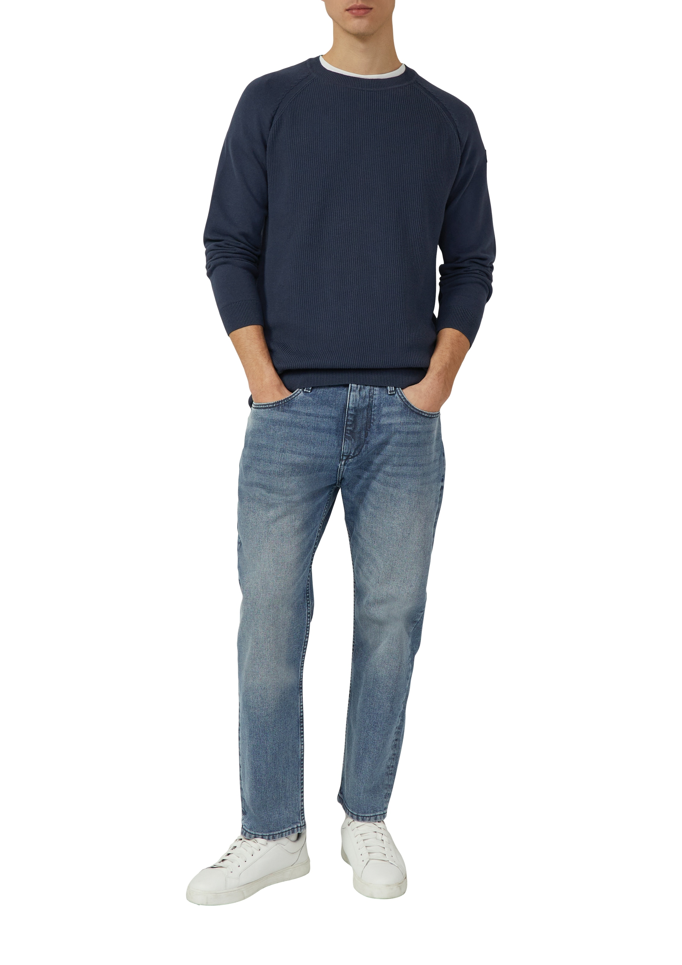 s.Oliver Strickpullover in Strick-Optik