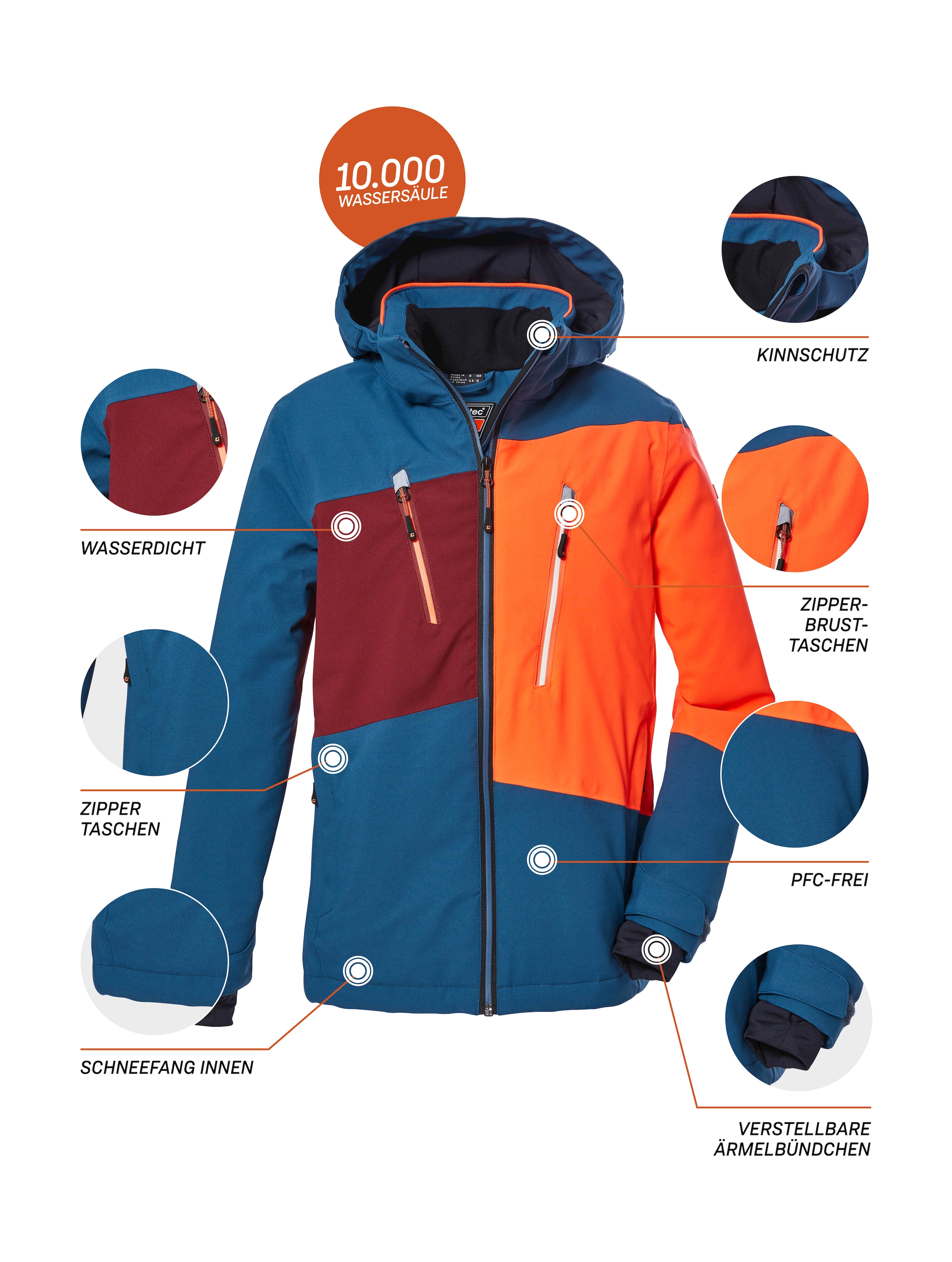 Killtec Skijacke »KSW 174 BYS SKI JCKT«