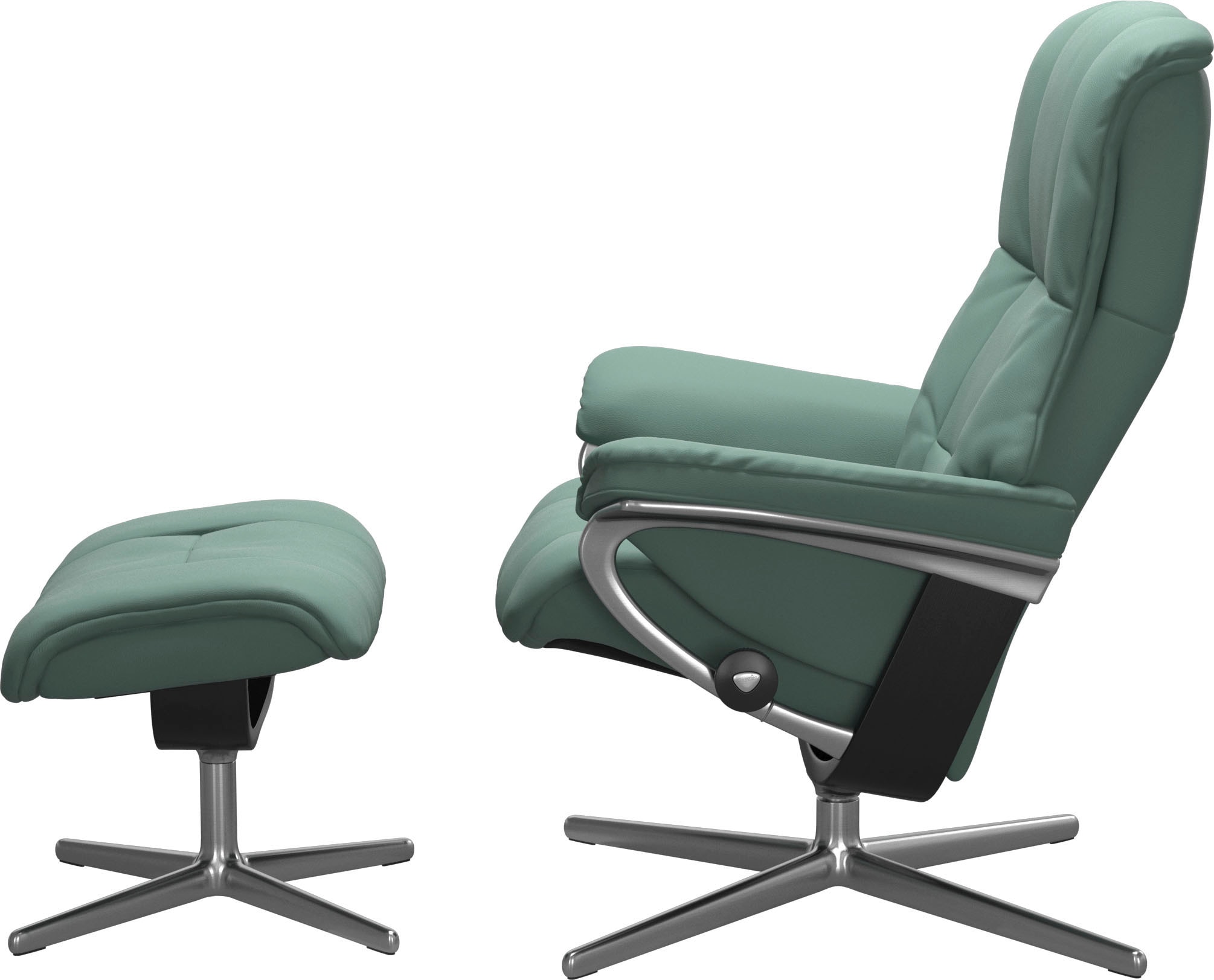 Stressless® Relaxsessel »Mayfair«, mit Cross Base, Größe S, M & L, Holzakzent Schwarz