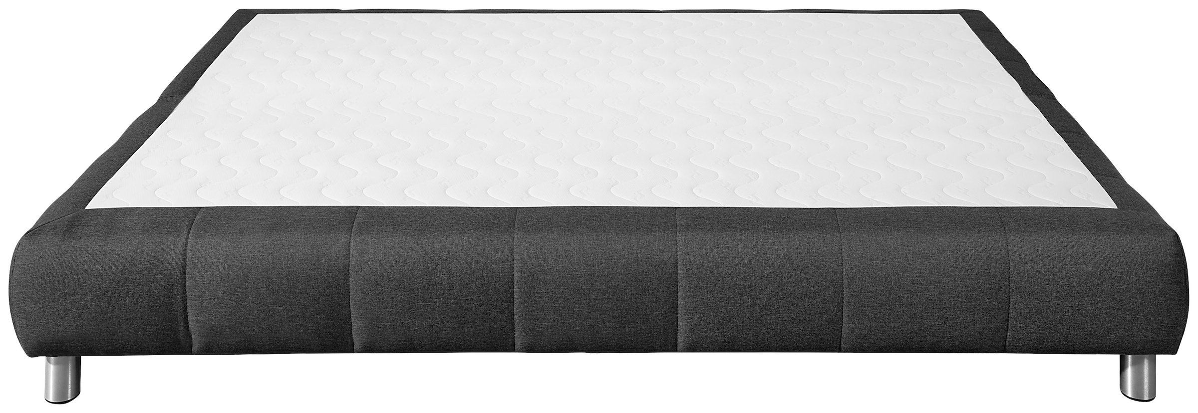 andas Boxspringbett »Salo«, Ohne Kopfteil, inkl. Topper, auch in Überlänge 220 cm