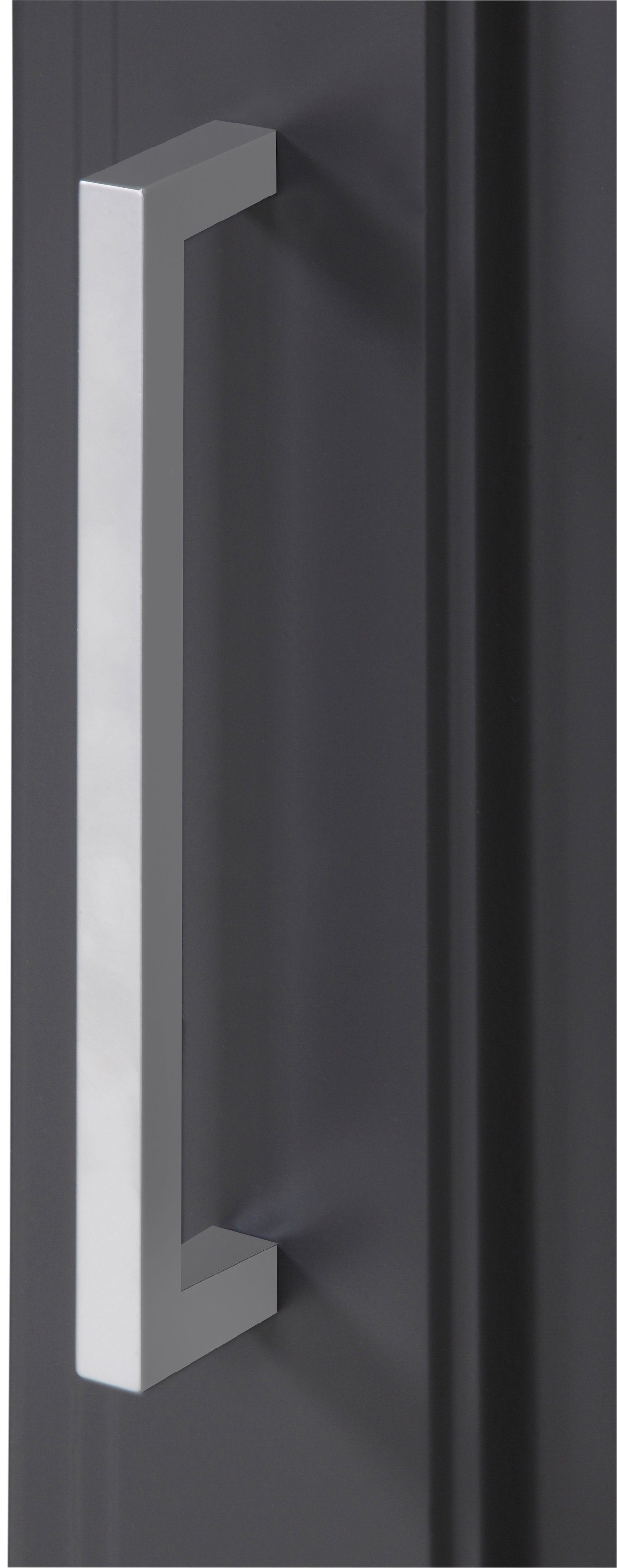 KOCHSTATION Seitenschrank »KS-Stockholm« hochwertige MDF-Fronten, 50 cm breit, 200 cm hoch, viel Stauraum