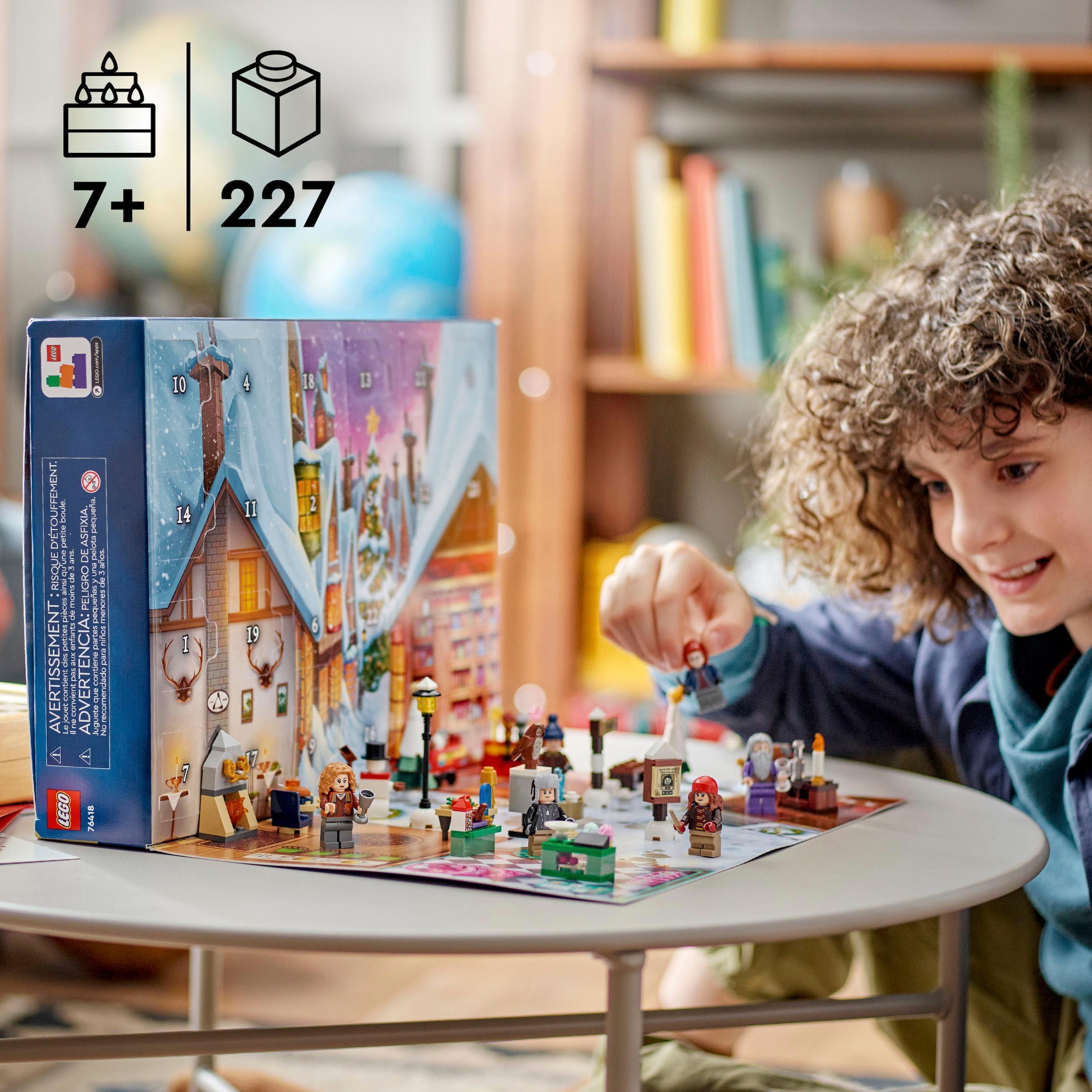LEGO® Spielzeug-Adventskalender »Spielbausteine, LEGO Harry Potter™ (76418)«, ab 7 Jahren, LEGO® Harry Potter; Made in Europe